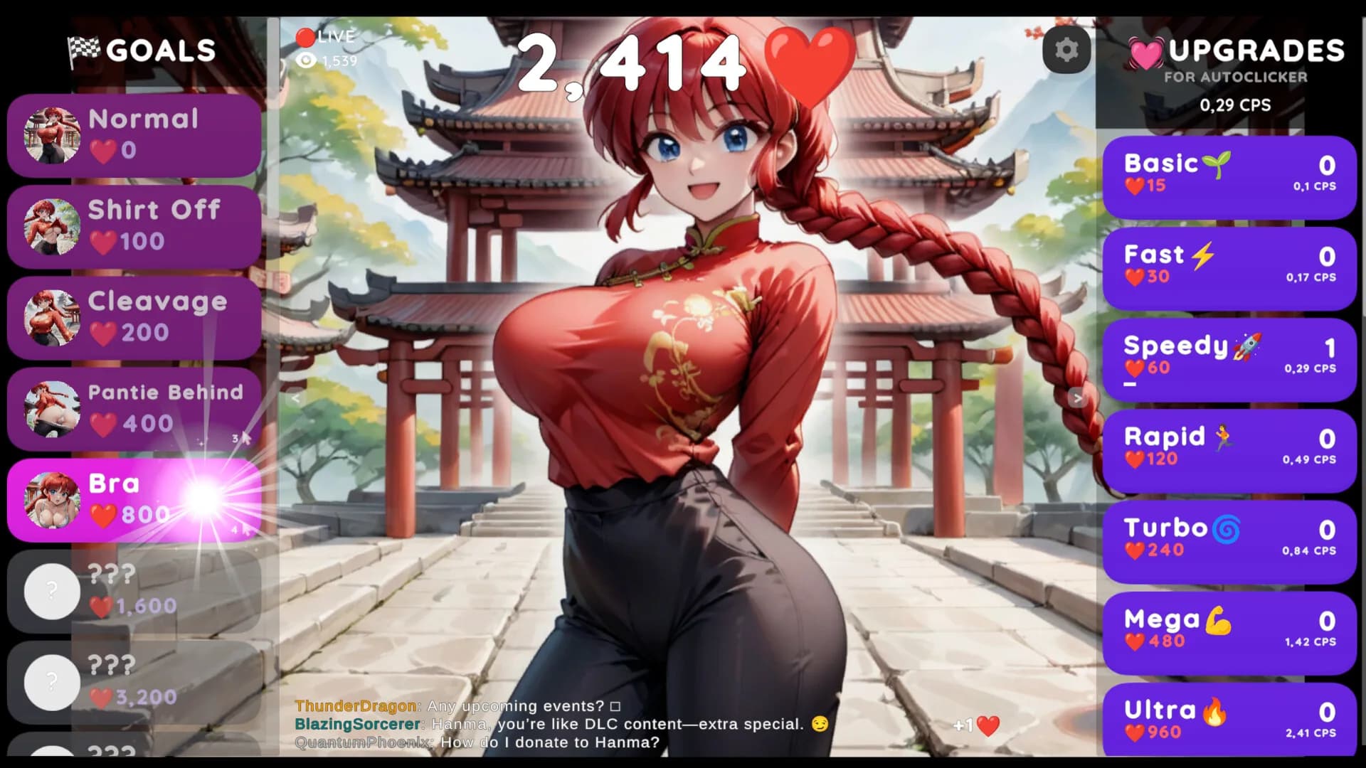 Hentai Clicker: Hanma is streaming görsel 2