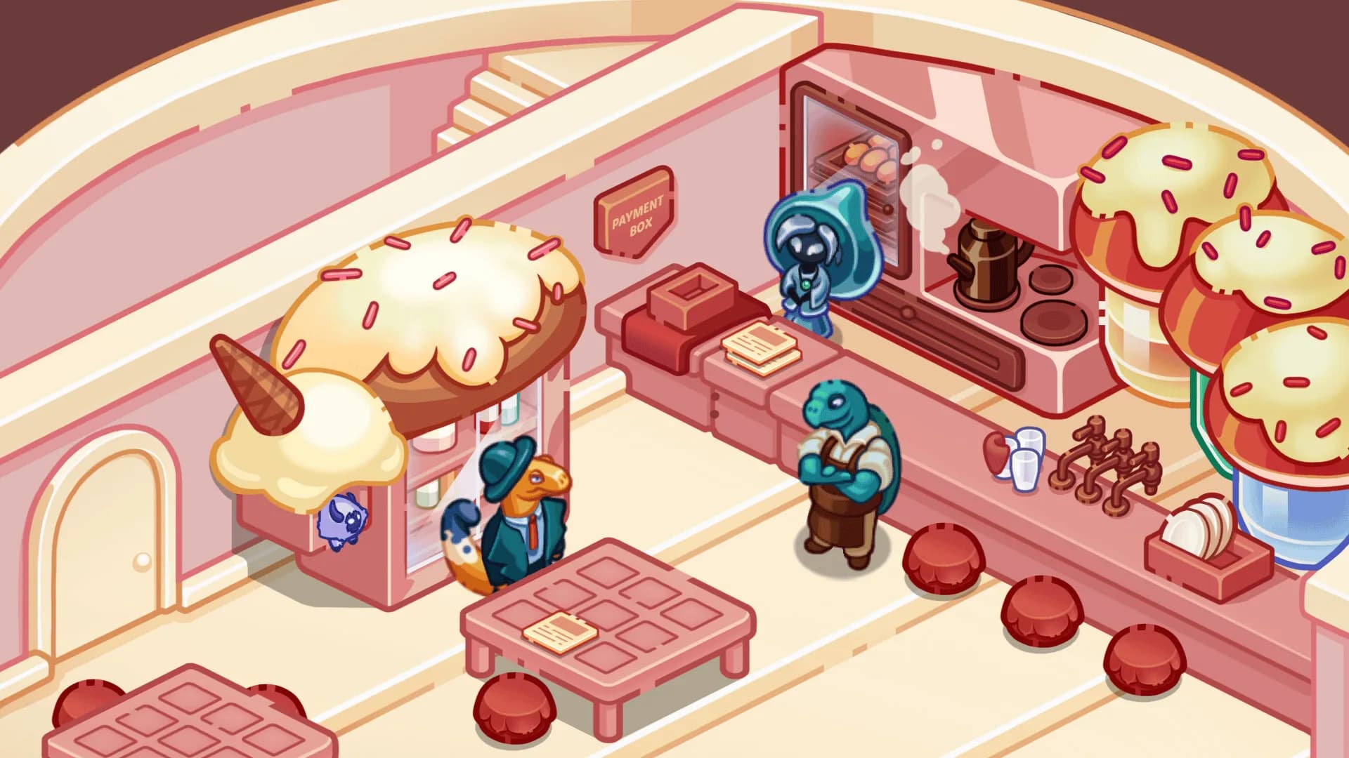 Candyville Cafe görsel 2
