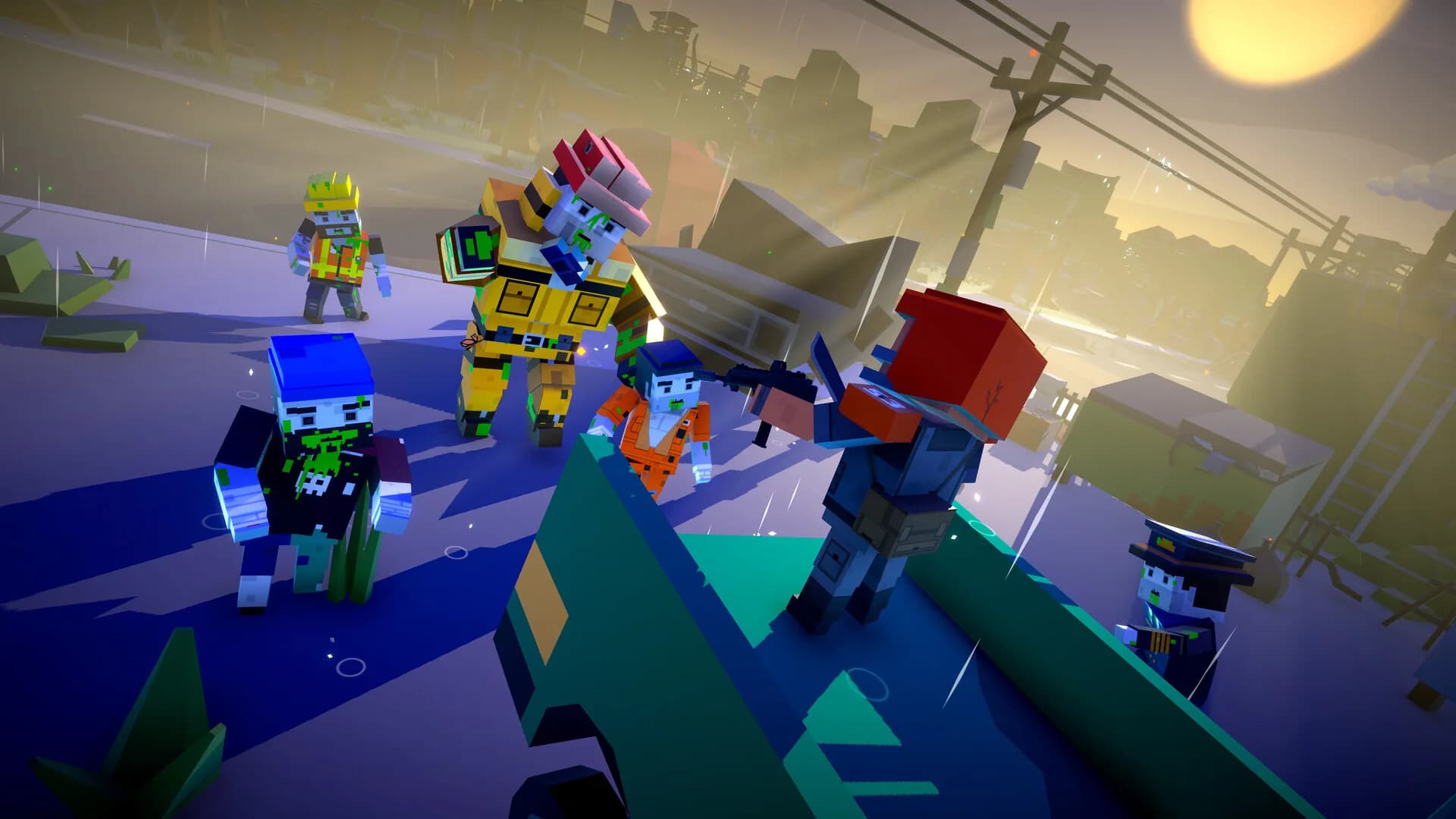 Zombie Blocks: Pixel Shooter Gun görsel 3