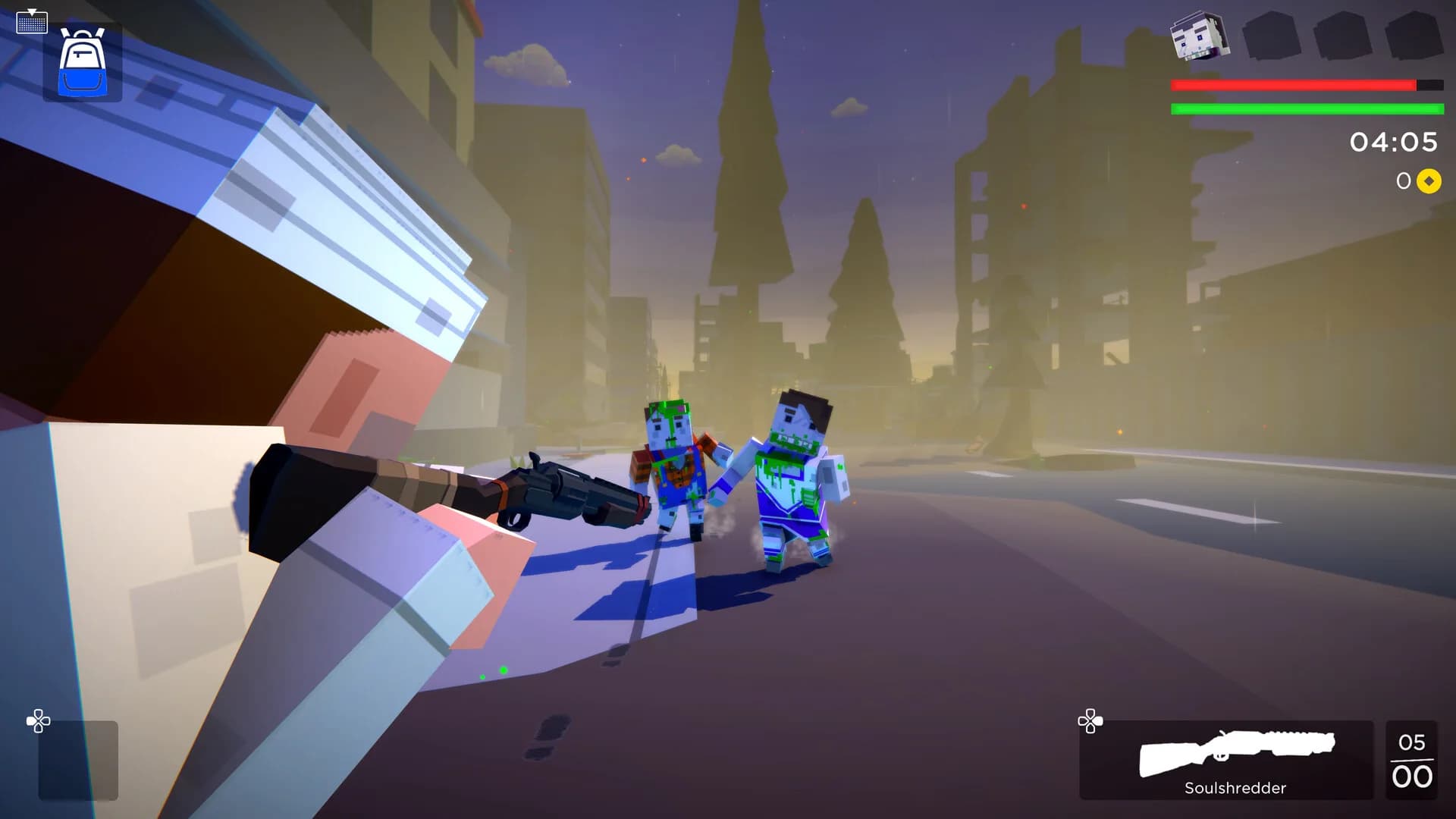 Zombie Blocks: Pixel Shooter Gun görsel 4