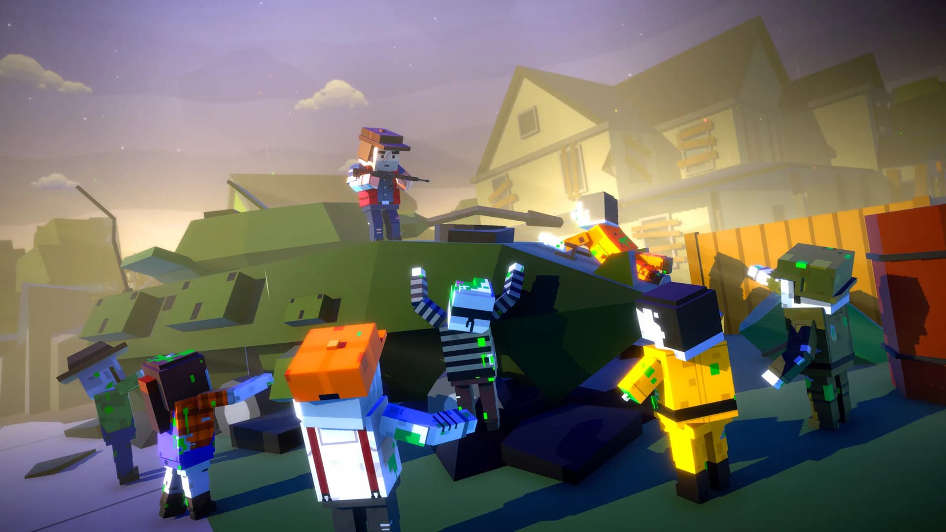 Zombie Blocks: Pixel Shooter Gun görsel 5