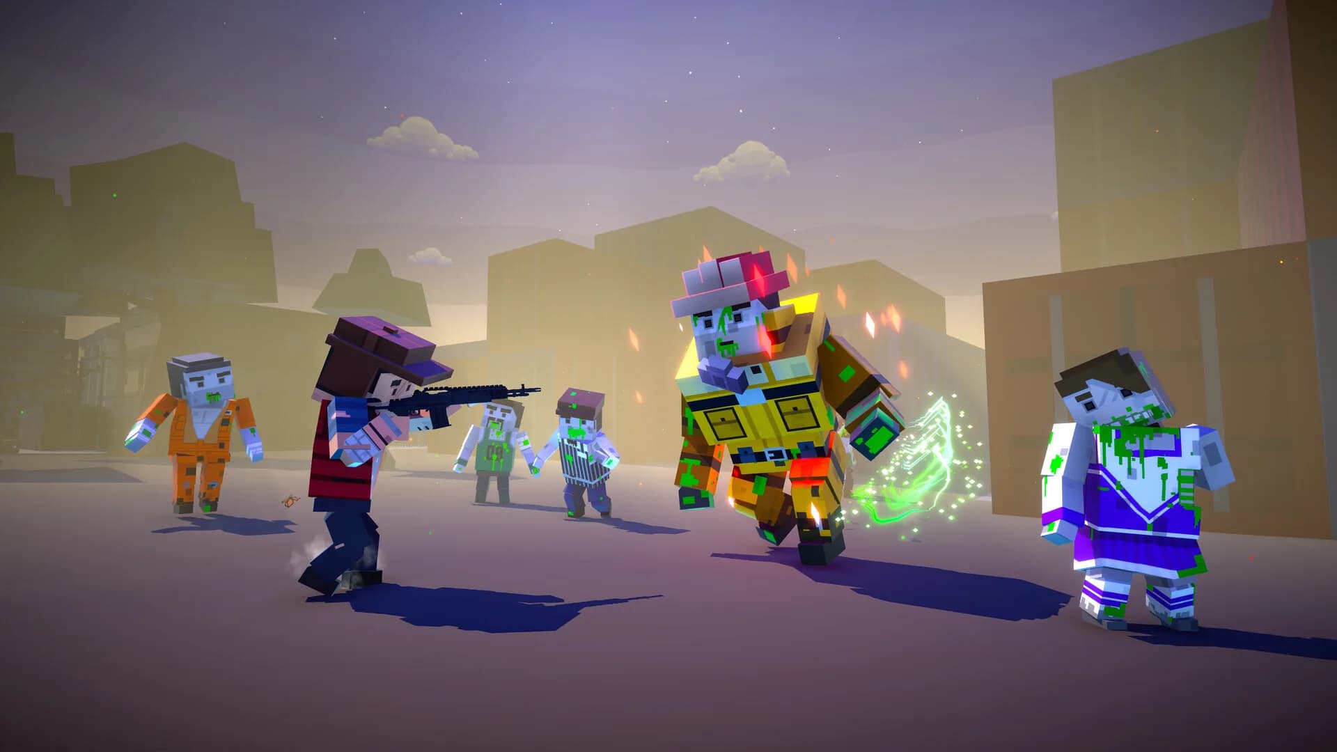 Zombie Blocks: Pixel Shooter Gun görsel 9
