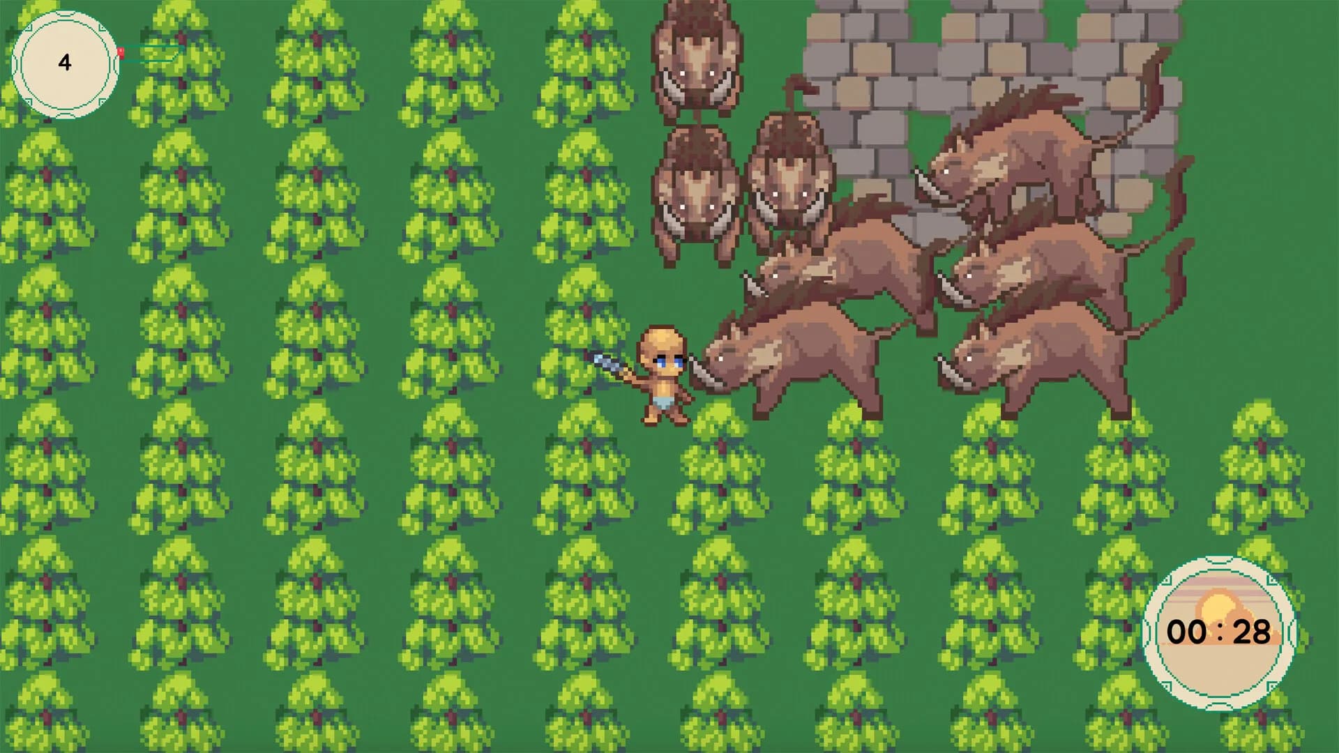 Wild boar survival görsel 6