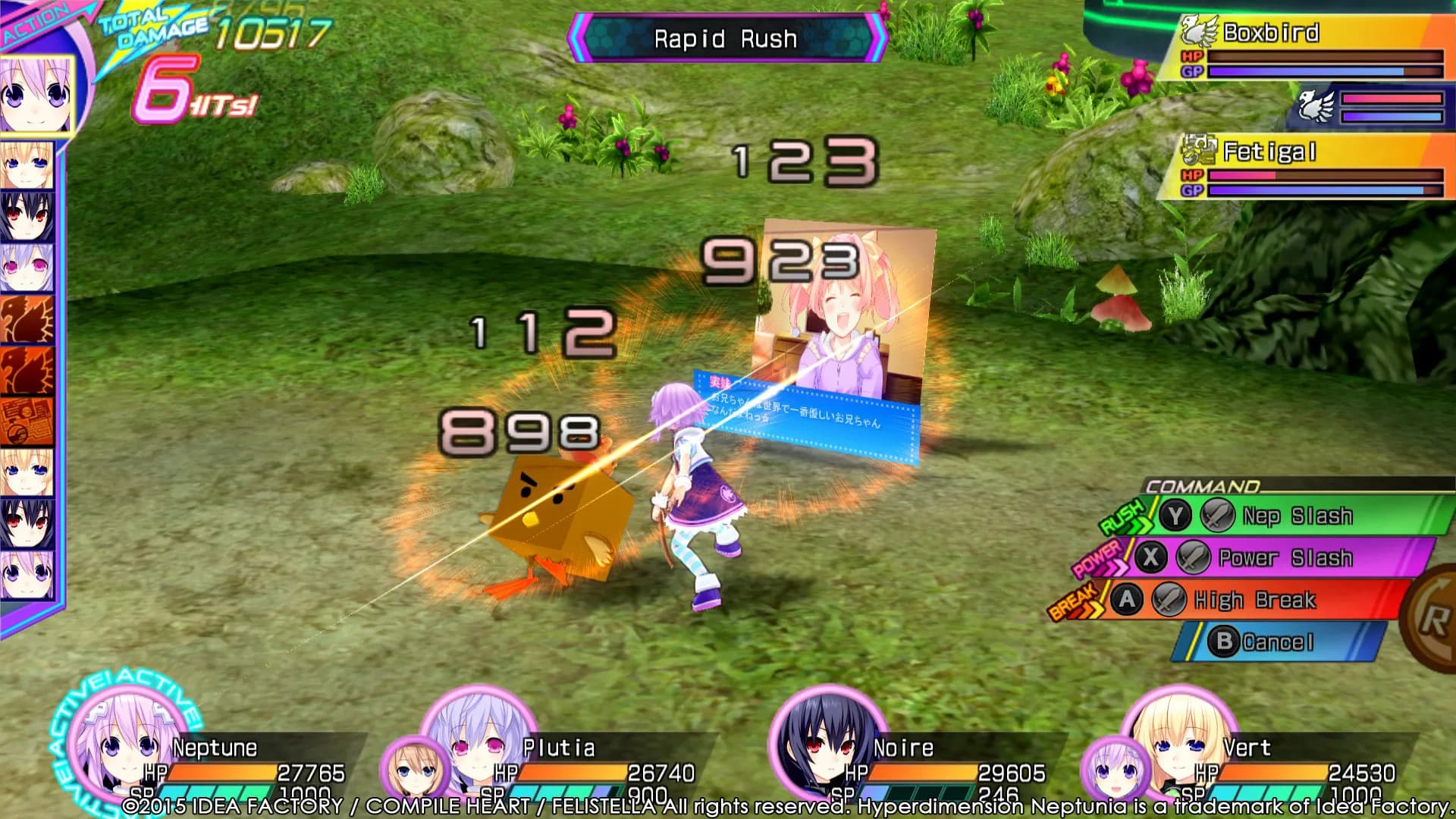 Hyperdimension Neptunia Re;Birth3 V Generation görsel 4