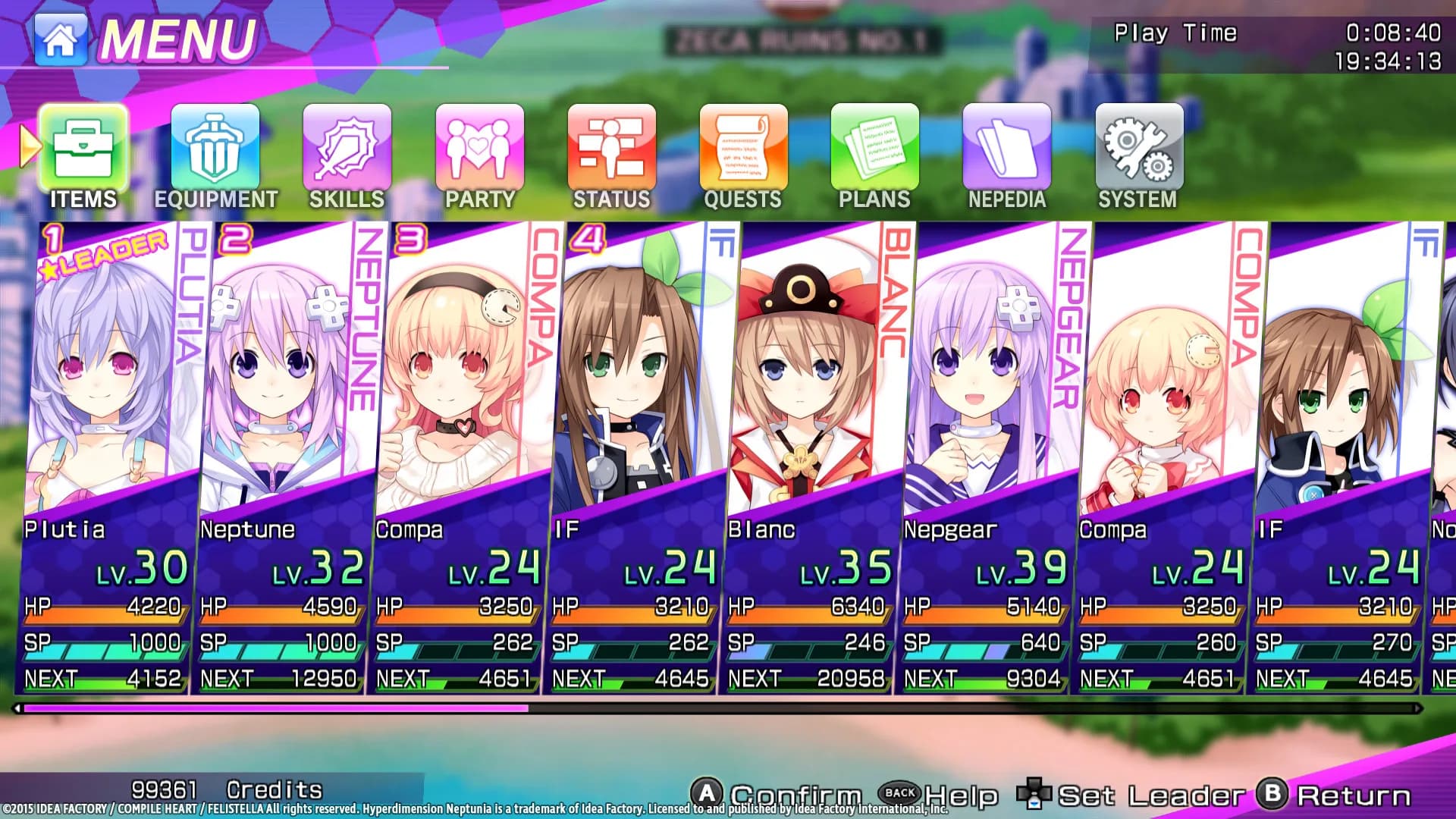 Hyperdimension Neptunia Re;Birth3 V Generation görsel 38