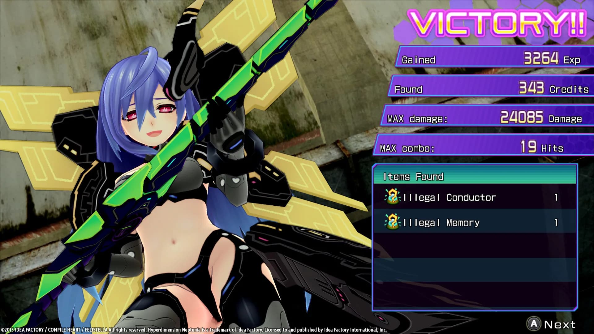 Hyperdimension Neptunia Re;Birth3 V Generation görsel 54