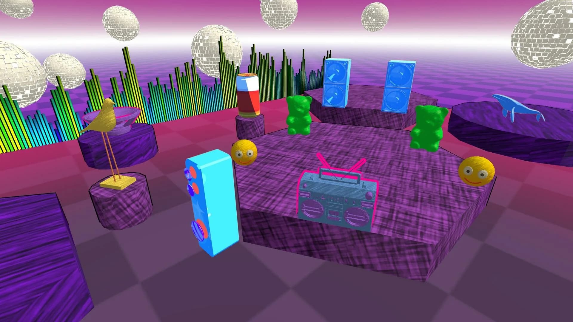 Rhythm Town: Music Visualizer görsel 3