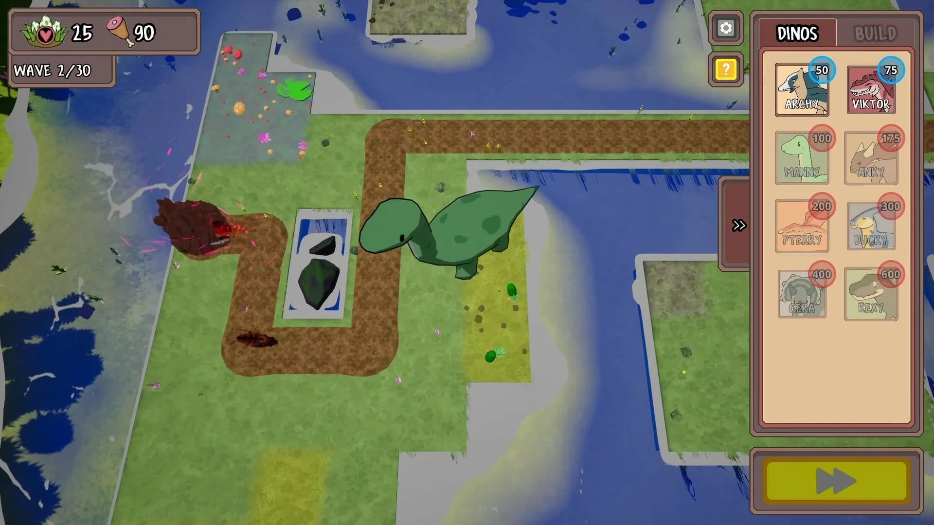 Dinos TD görsel 2