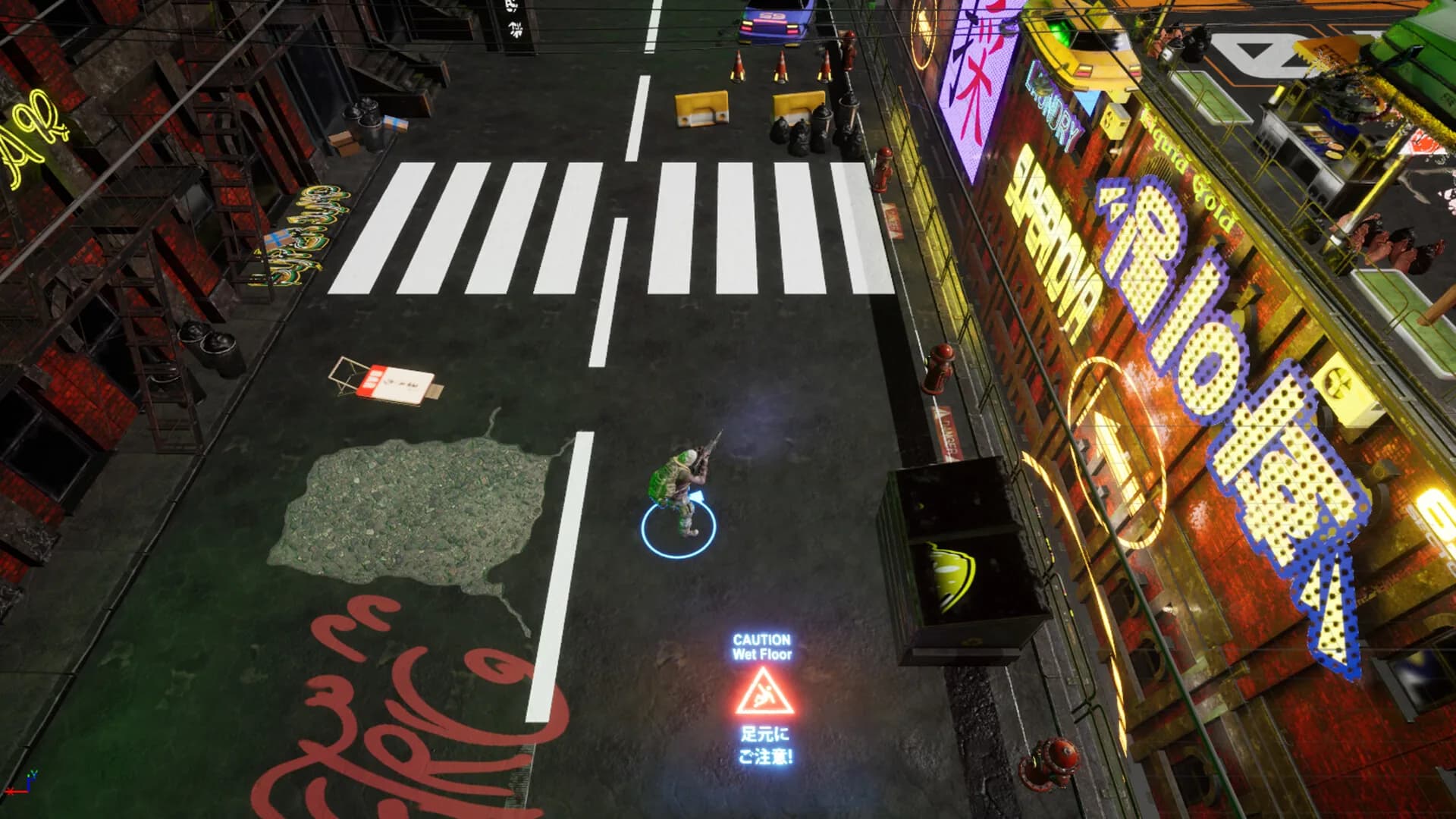Data Drift: Cyberpunk Shooter Top Down indie action görsel 6