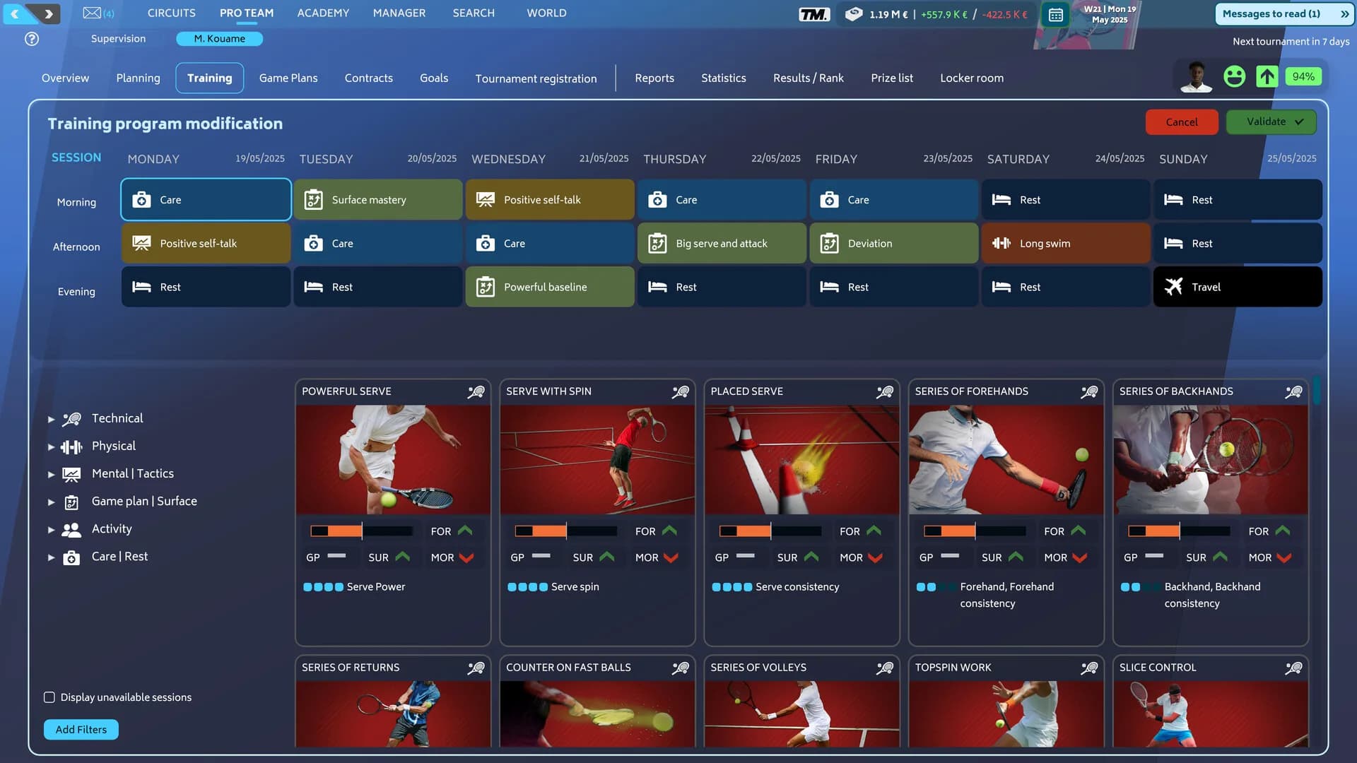 Tennis Manager 25 görsel 6