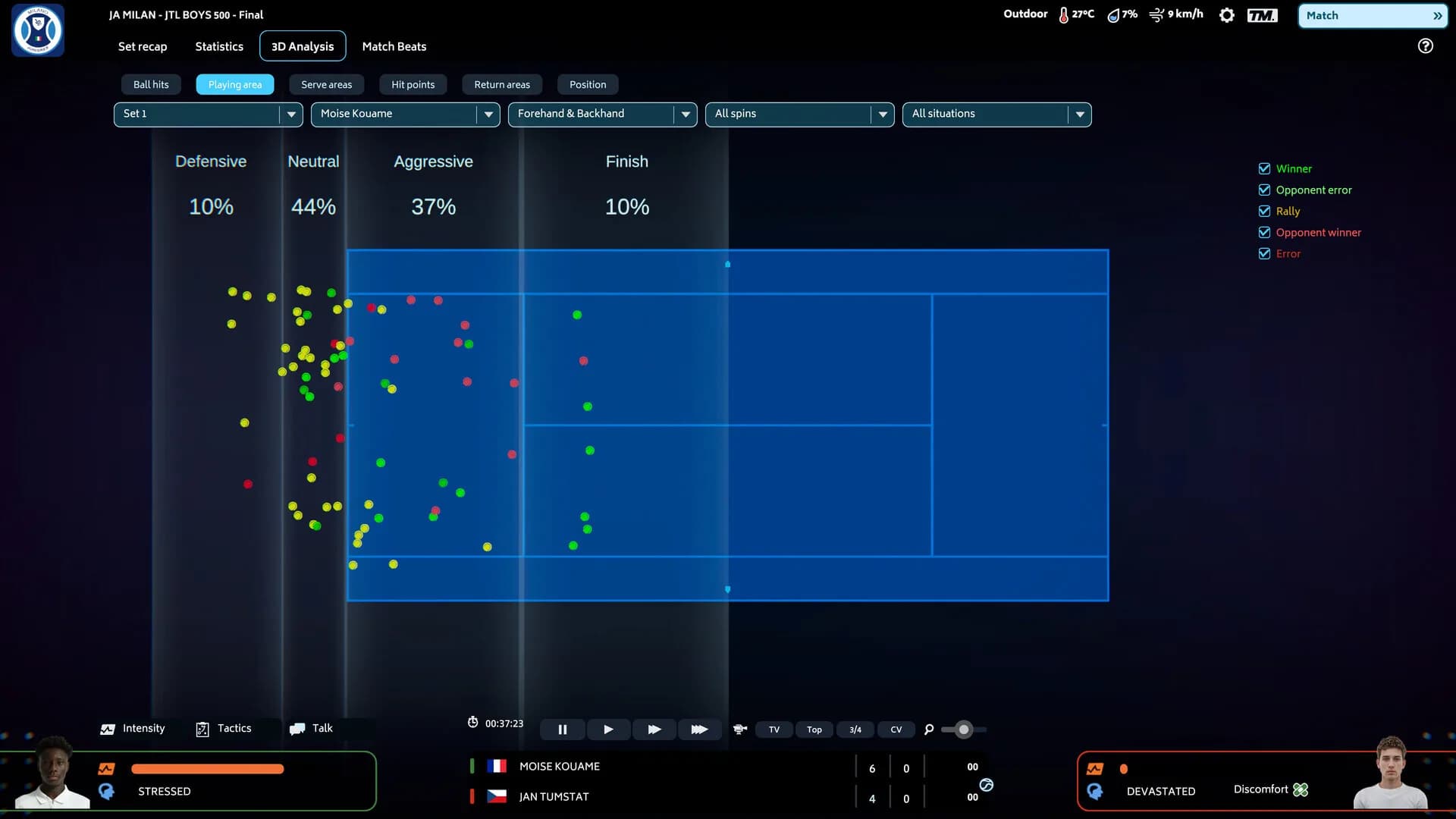 Tennis Manager 25 görsel 11