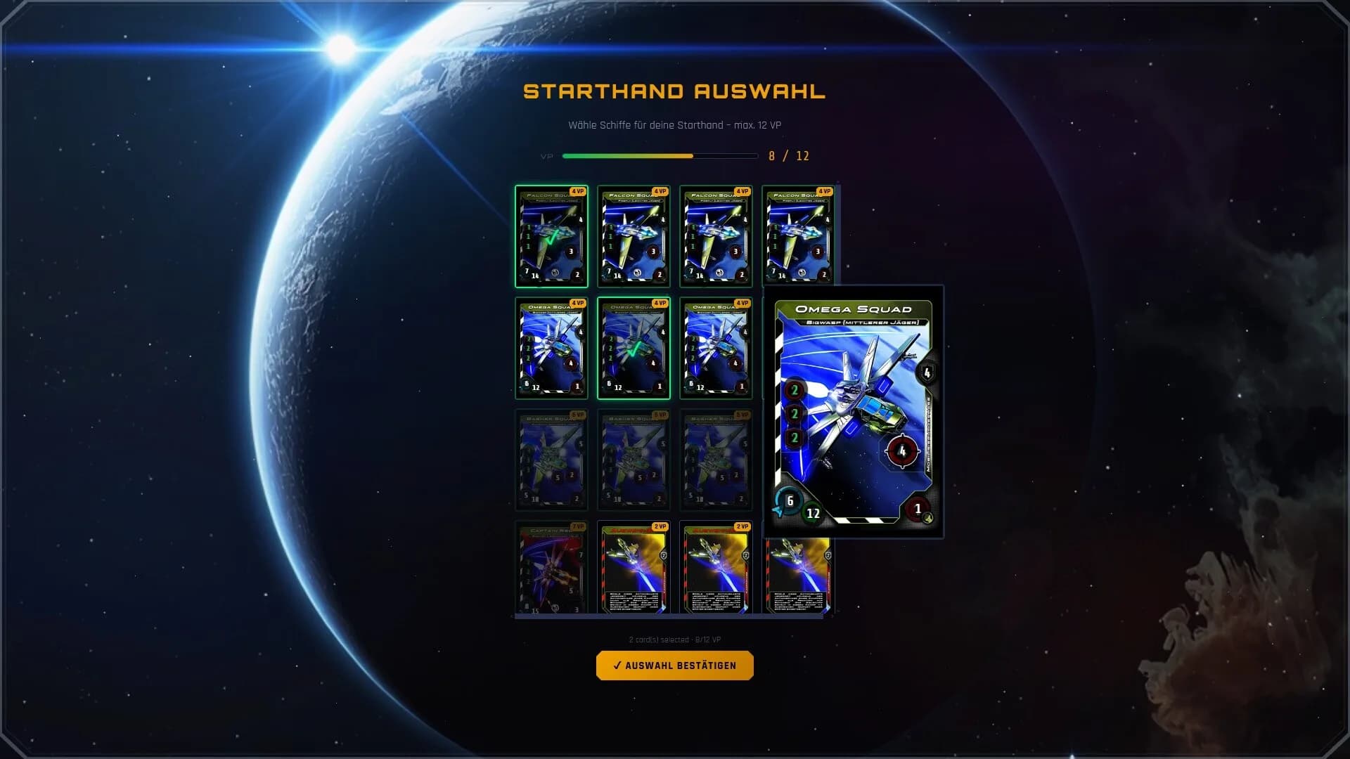 Star Squadrons: Galactic Trading Card Game görsel 5