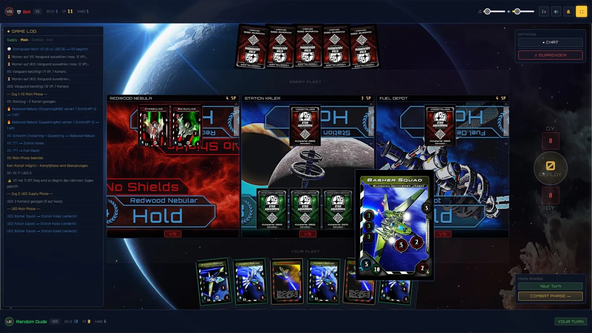 Star Squadrons: Galactic Trading Card Game görsel 6