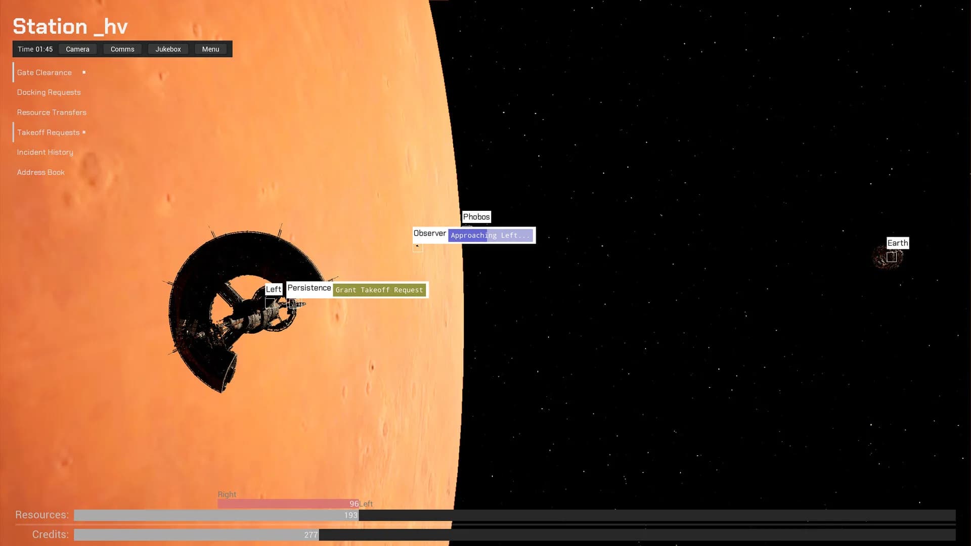 Delos: Space Traffic Control görsel 3