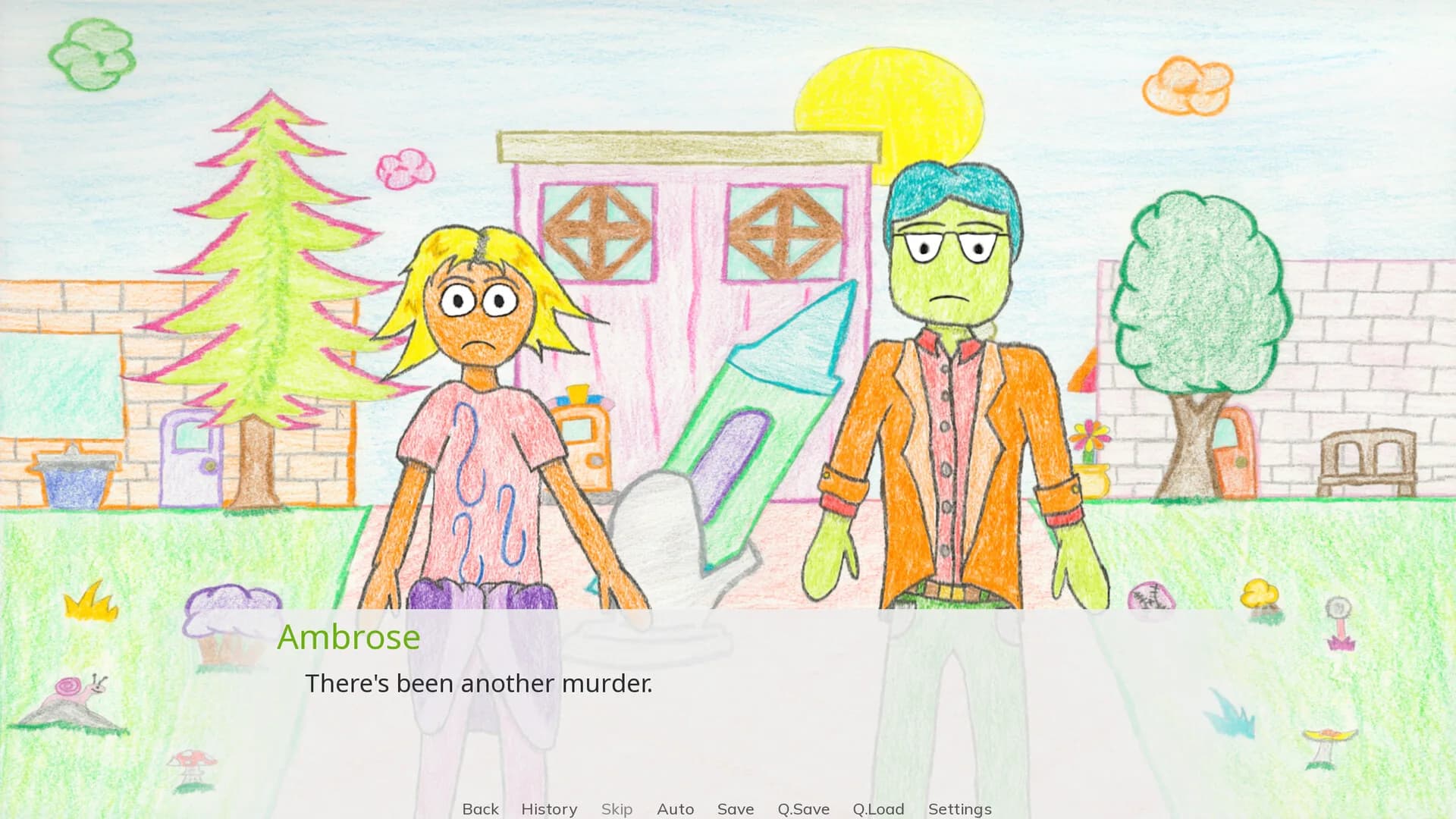 Murder in Crayontopia görsel 2