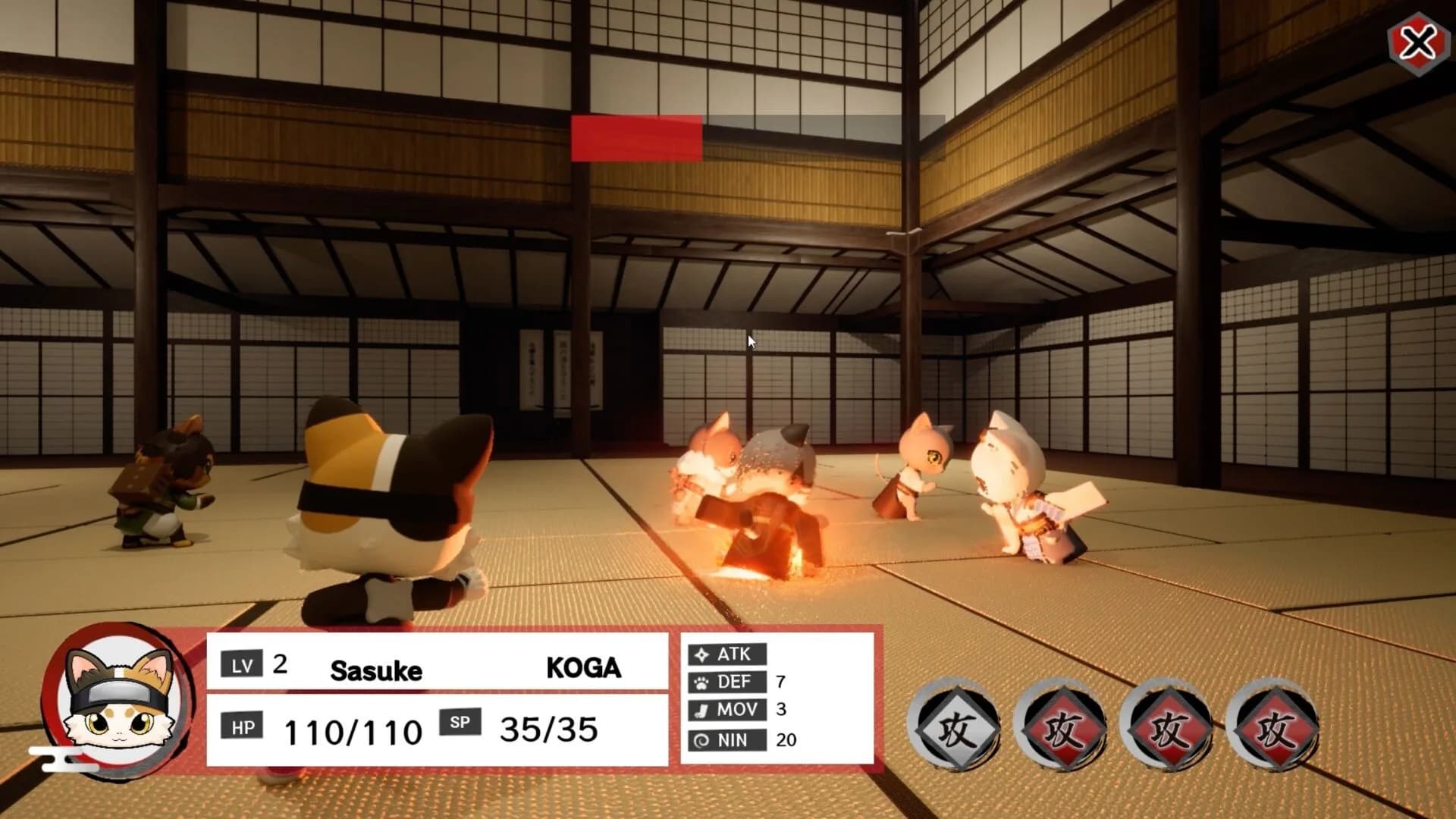 NINJA CATS: Tactics görsel 5