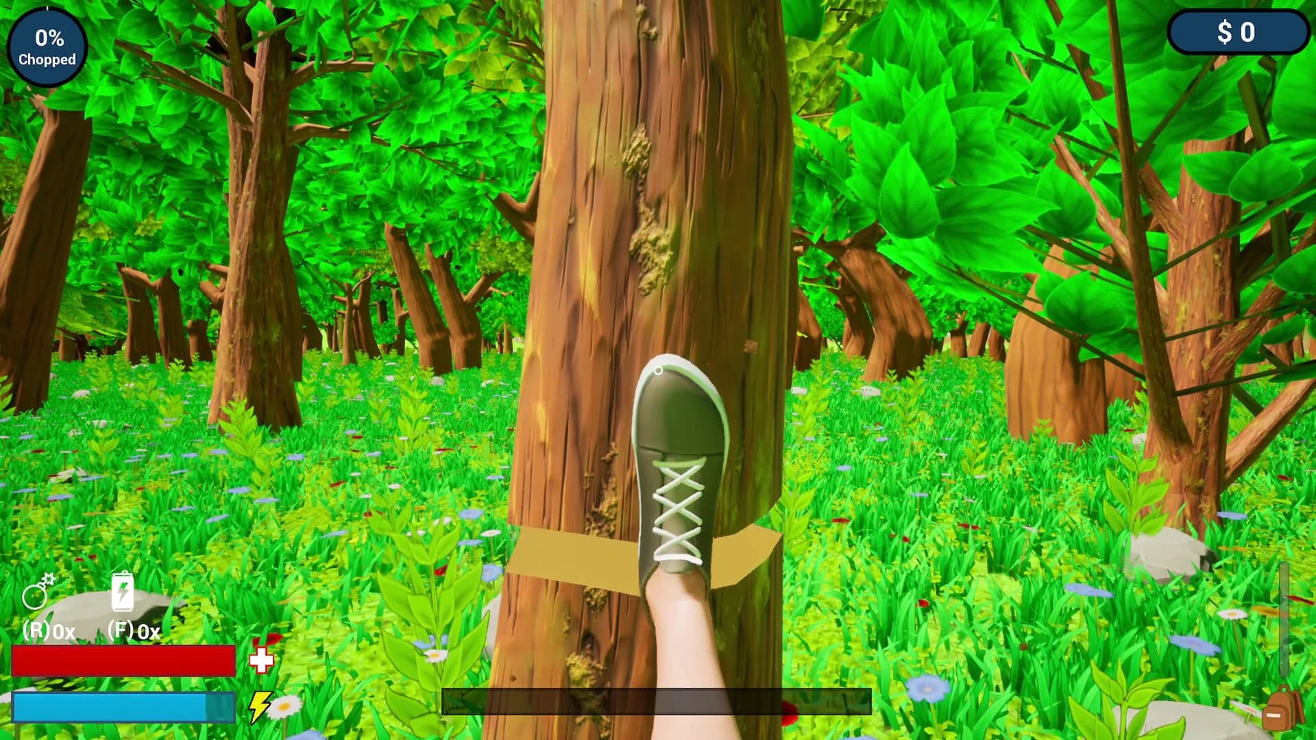 A Game About Cutting A Tree görsel 5