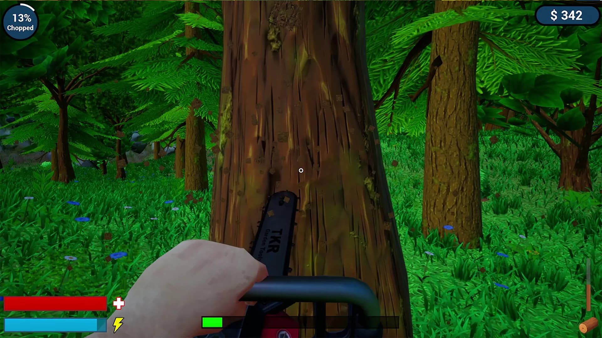 A Game About Cutting A Tree görsel 9