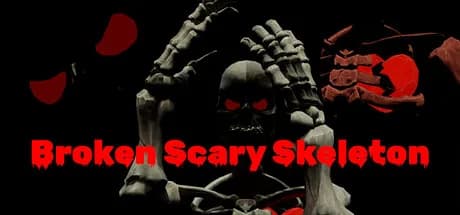 Broken Scary Skeleton