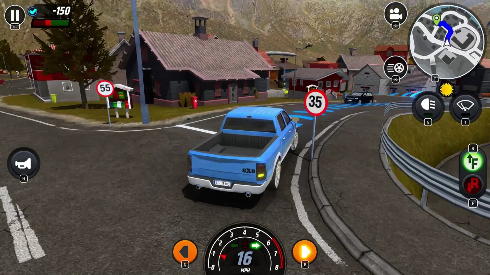 Car Driving School Simulator görsel 3