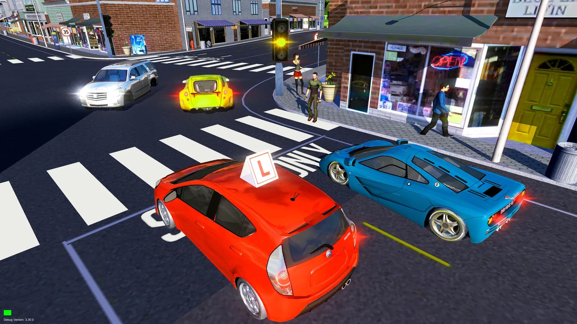 Car Driving School Simulator görsel 6