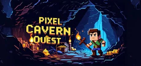 Pixel Cavern Quest görsel 1