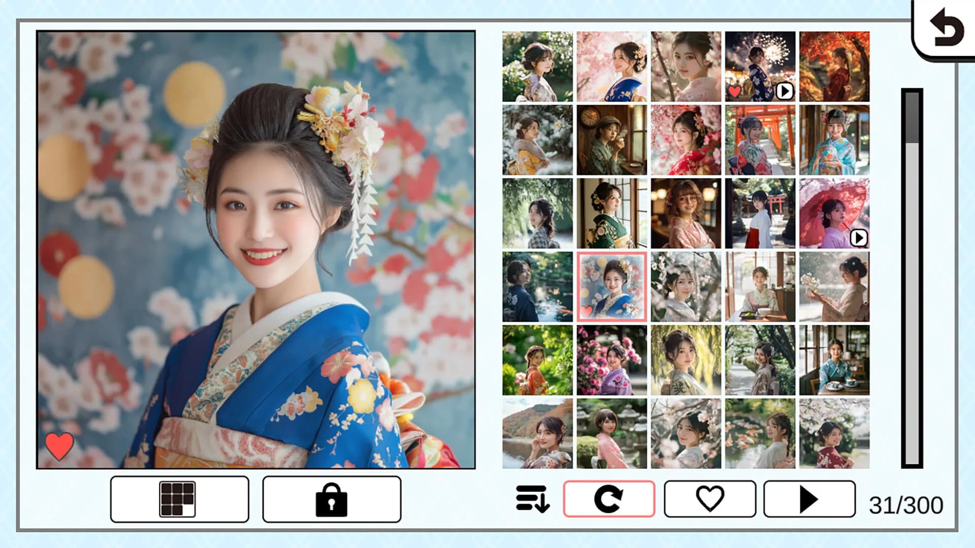 AI Gallery ”Kimono” görsel 4