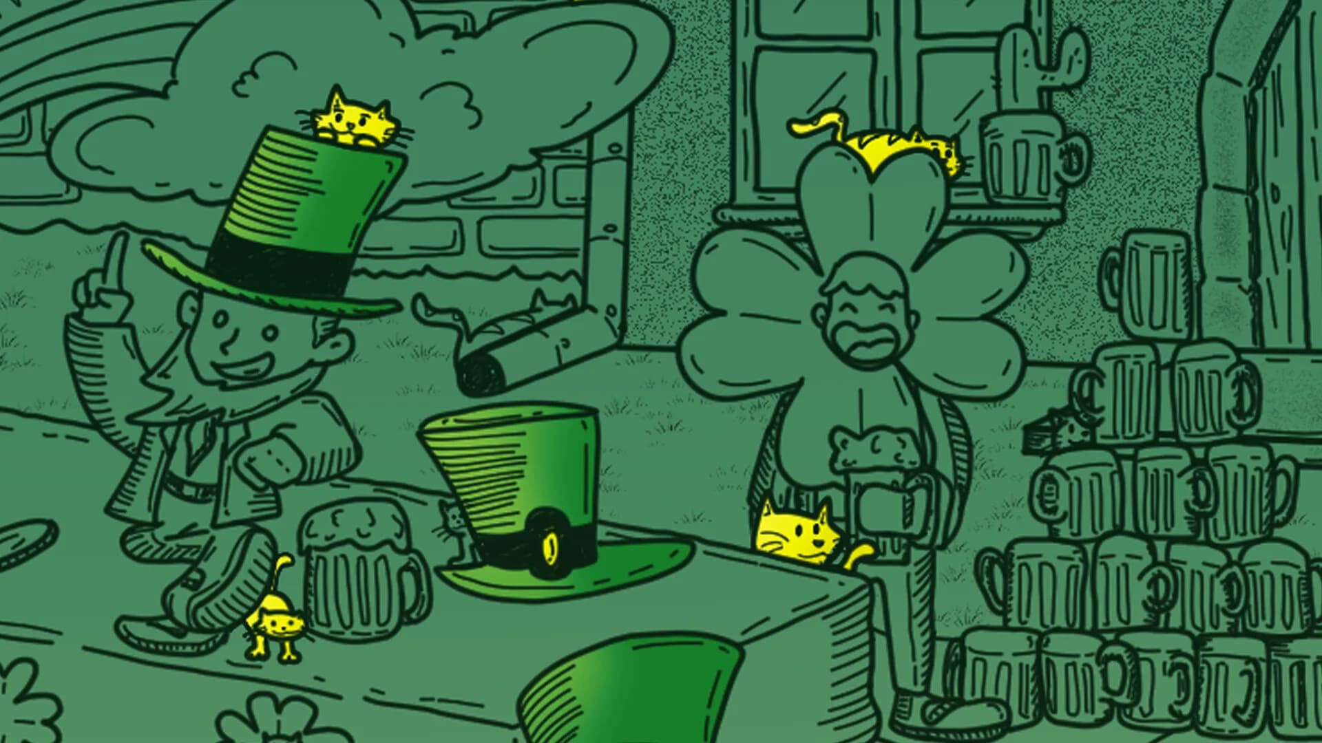 Secret Cats - St. Patrick görsel 5