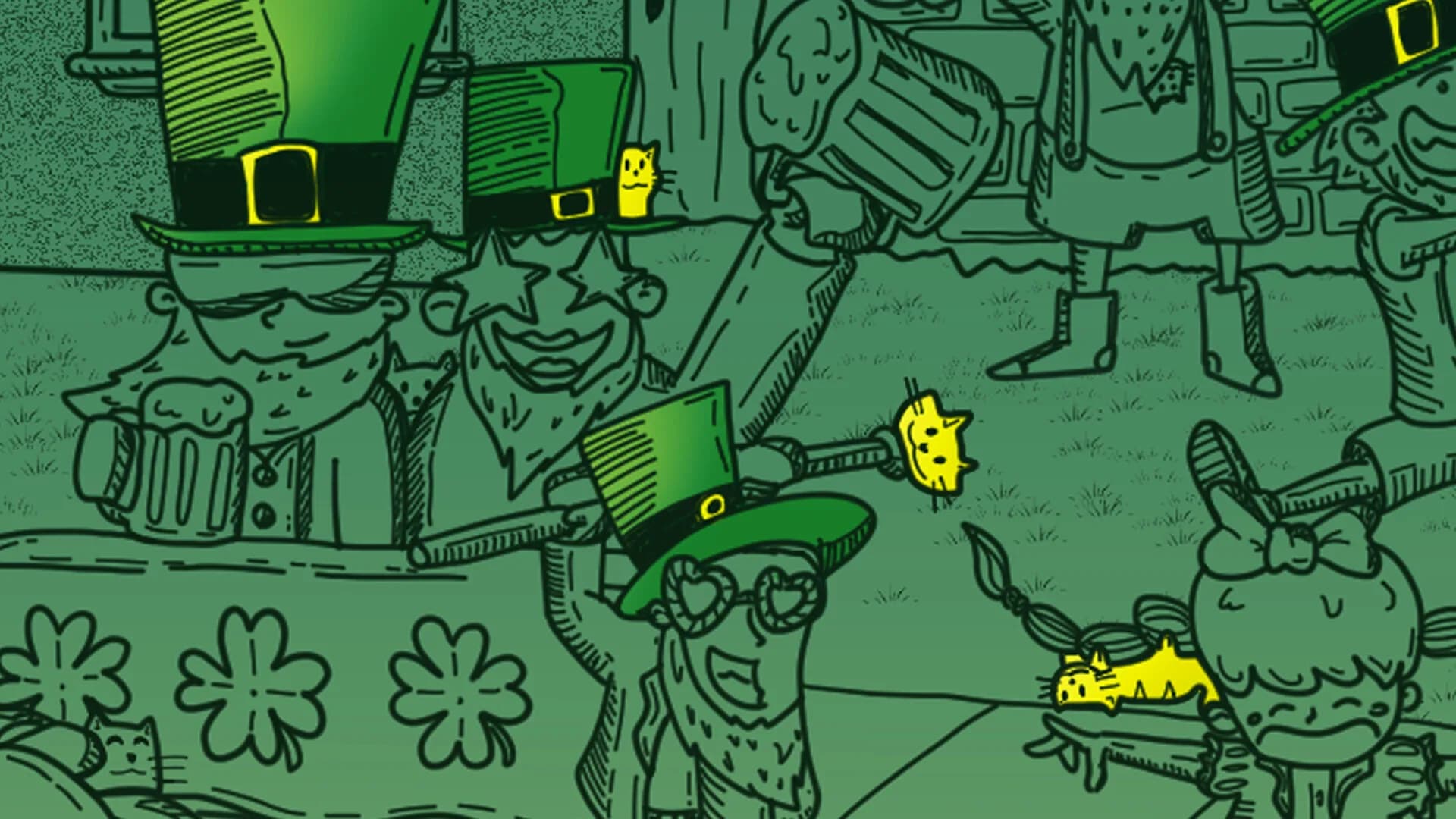 Secret Cats - St. Patrick görsel 6