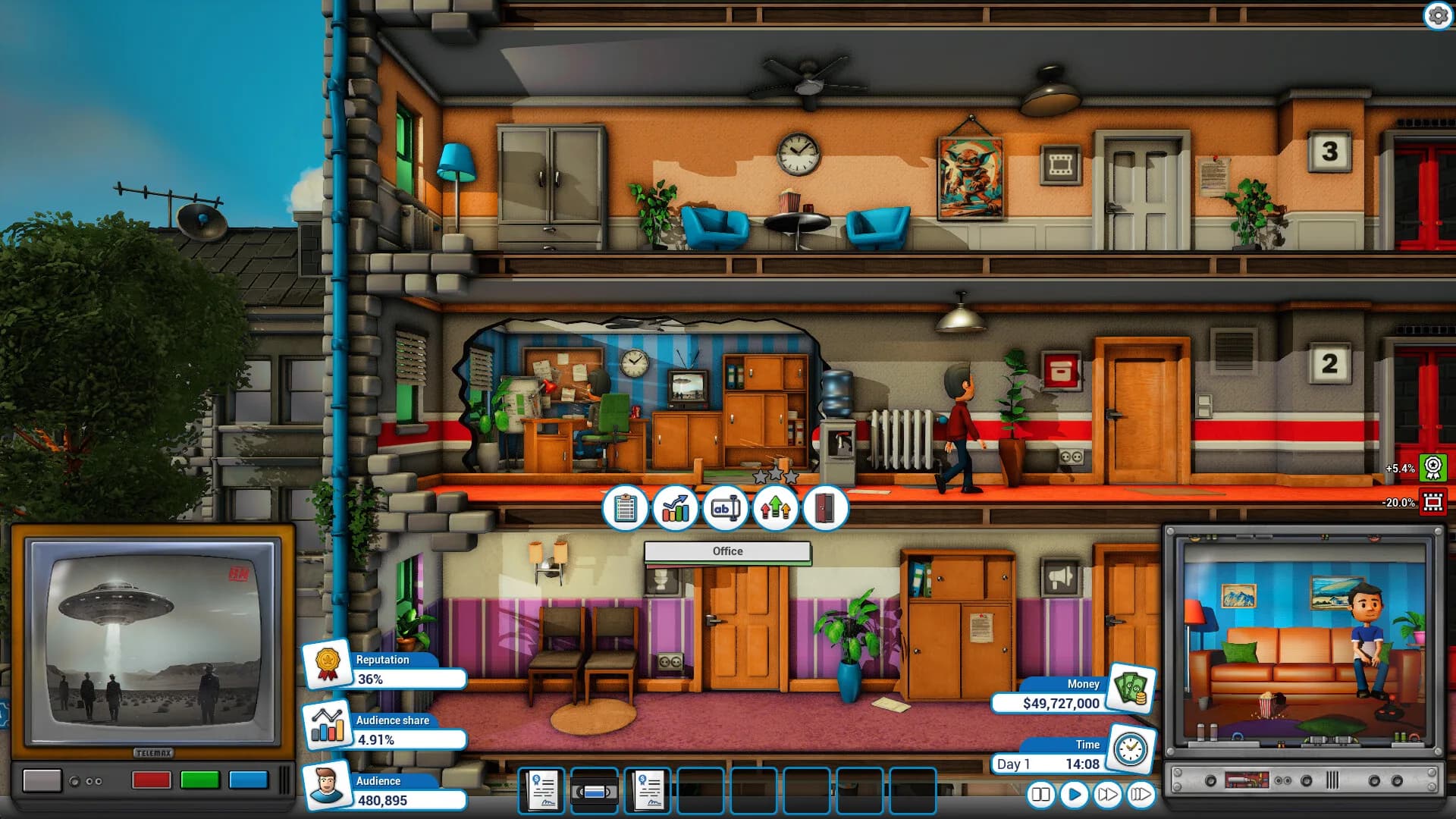 Mad Television Tycoon görsel 2