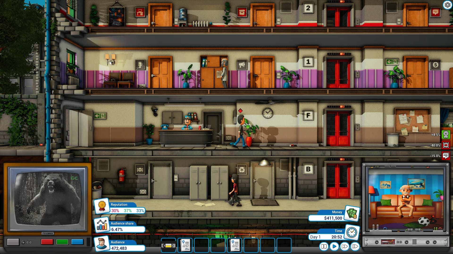 Mad Television Tycoon görsel 3