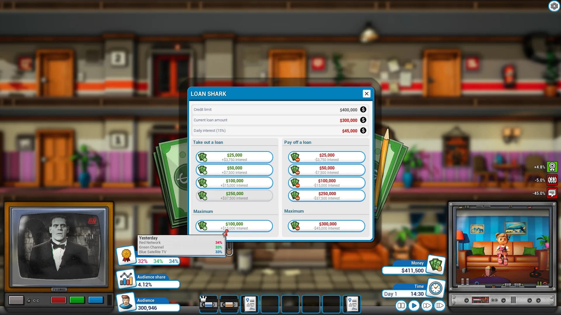 Mad Television Tycoon görsel 13