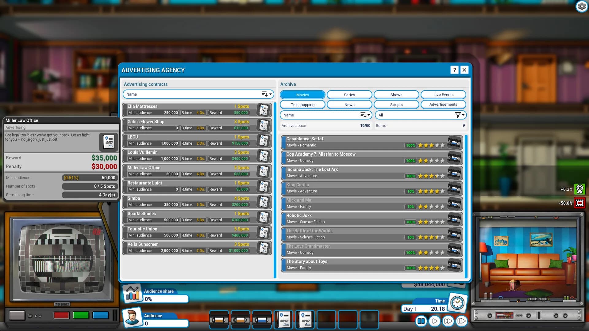 Mad Television Tycoon görsel 6