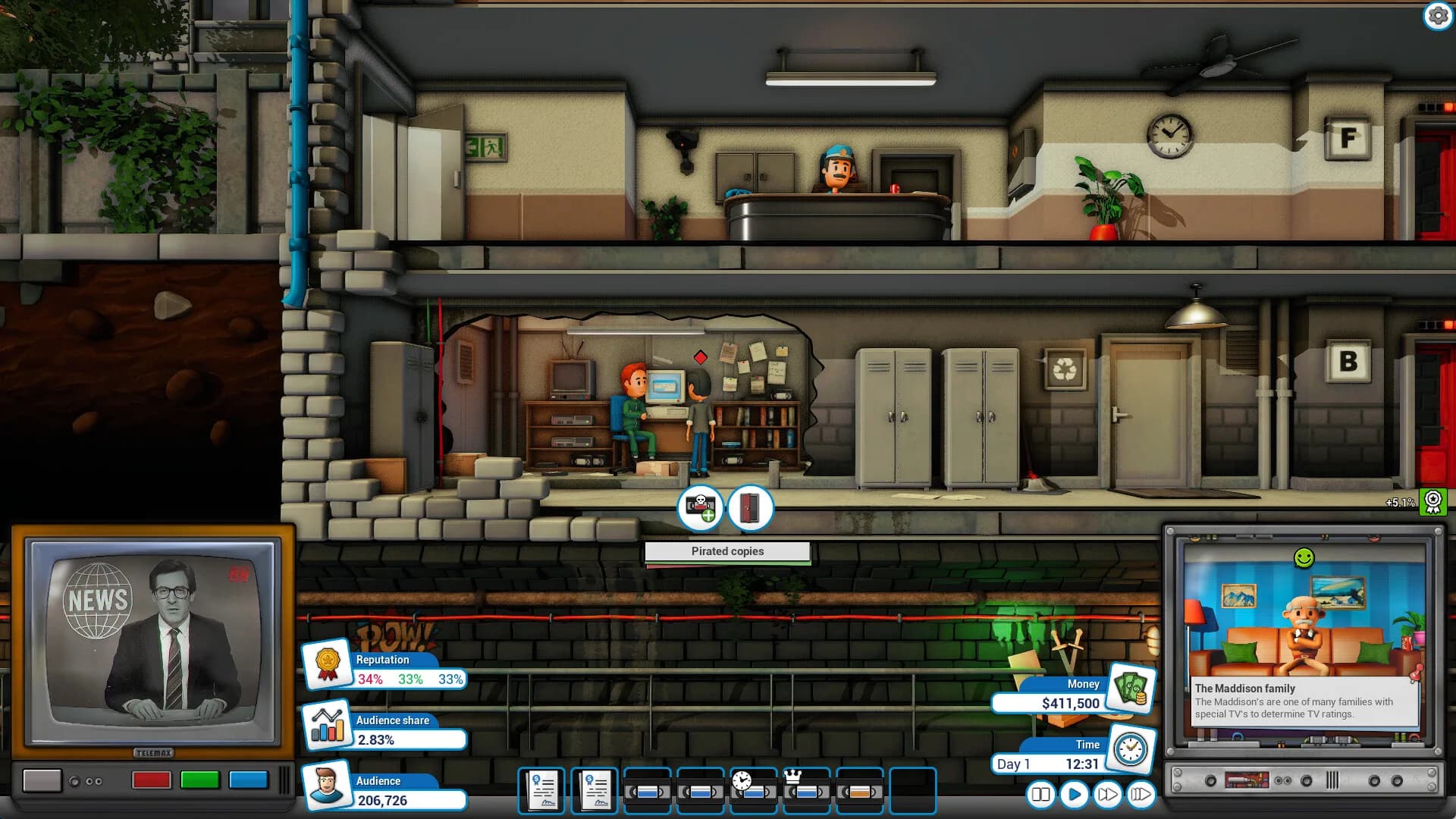 Mad Television Tycoon görsel 8