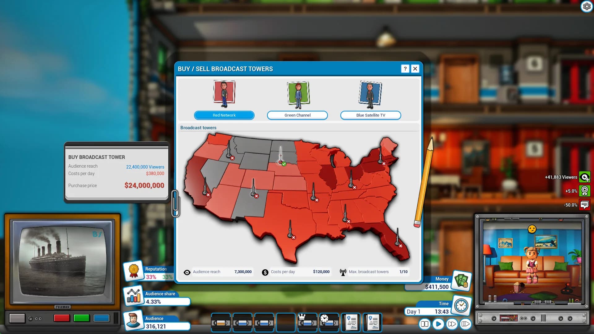 Mad Television Tycoon görsel 11