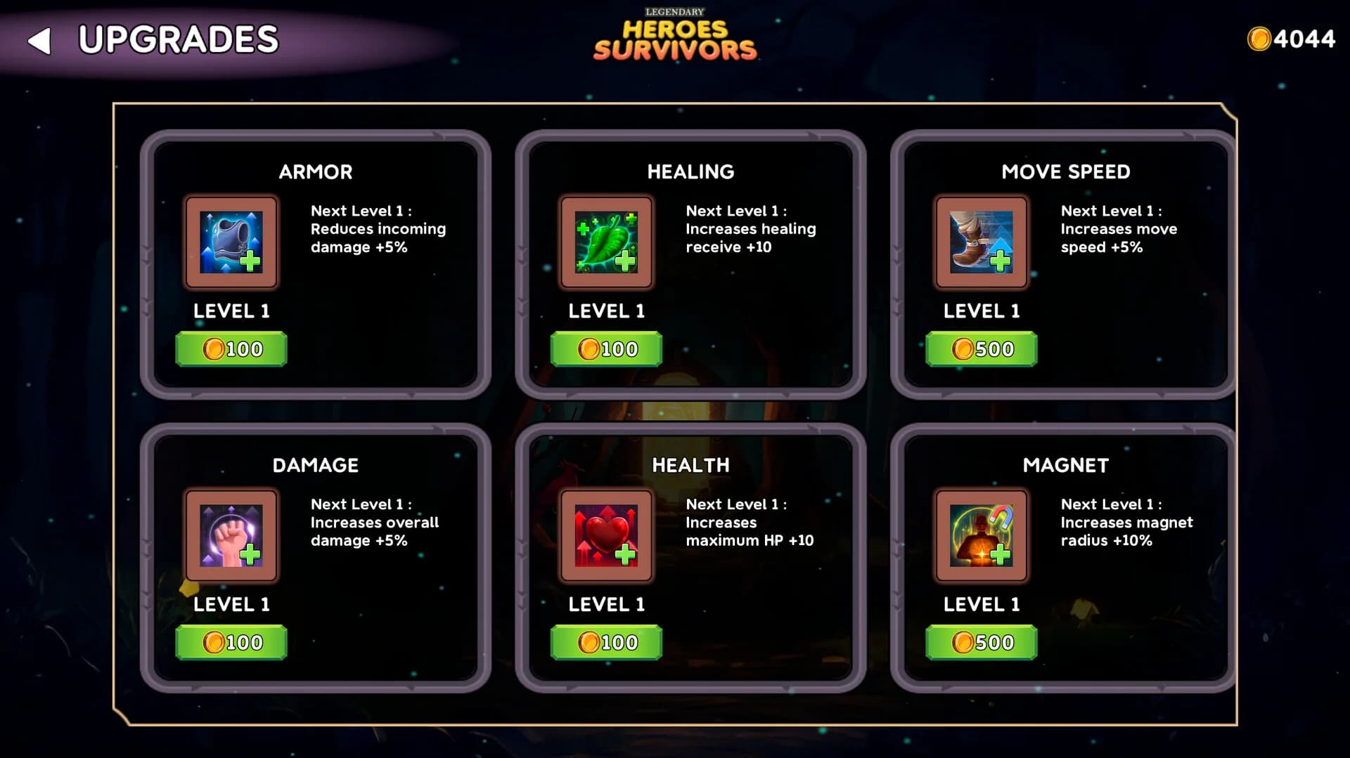 Legendary Heroes Survivors görsel 6