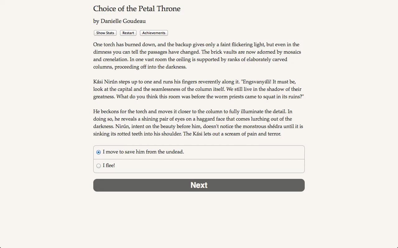 Choice of the Petal Throne görsel 4