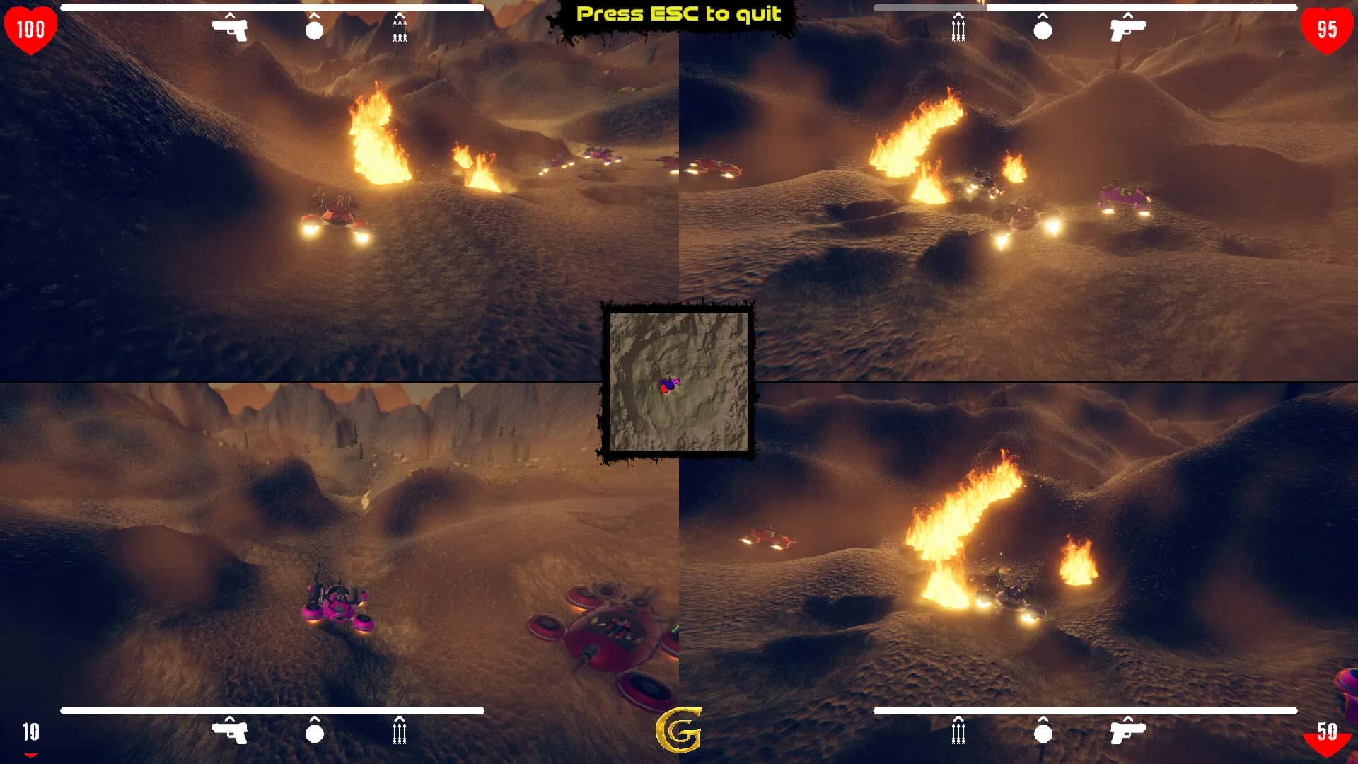Personal Hover Attack Tanks görsel 2