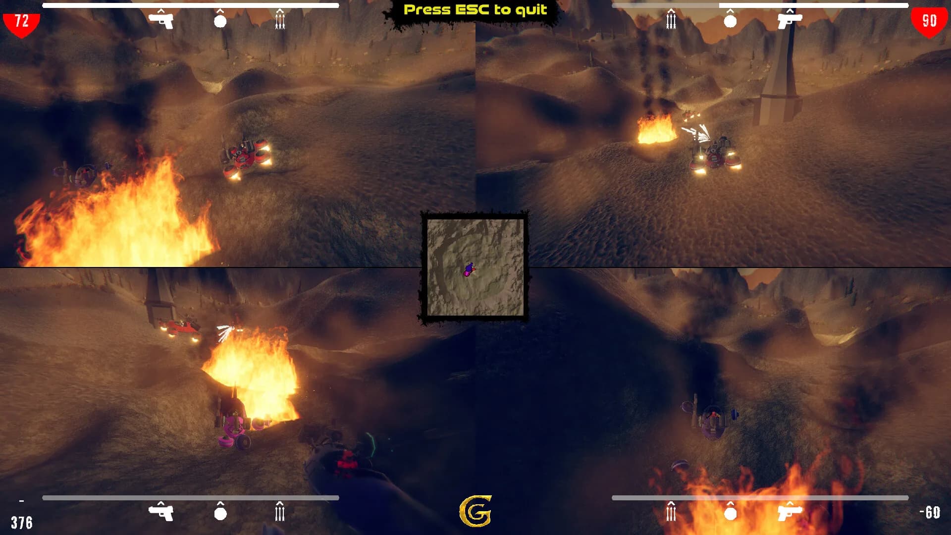 Personal Hover Attack Tanks görsel 3