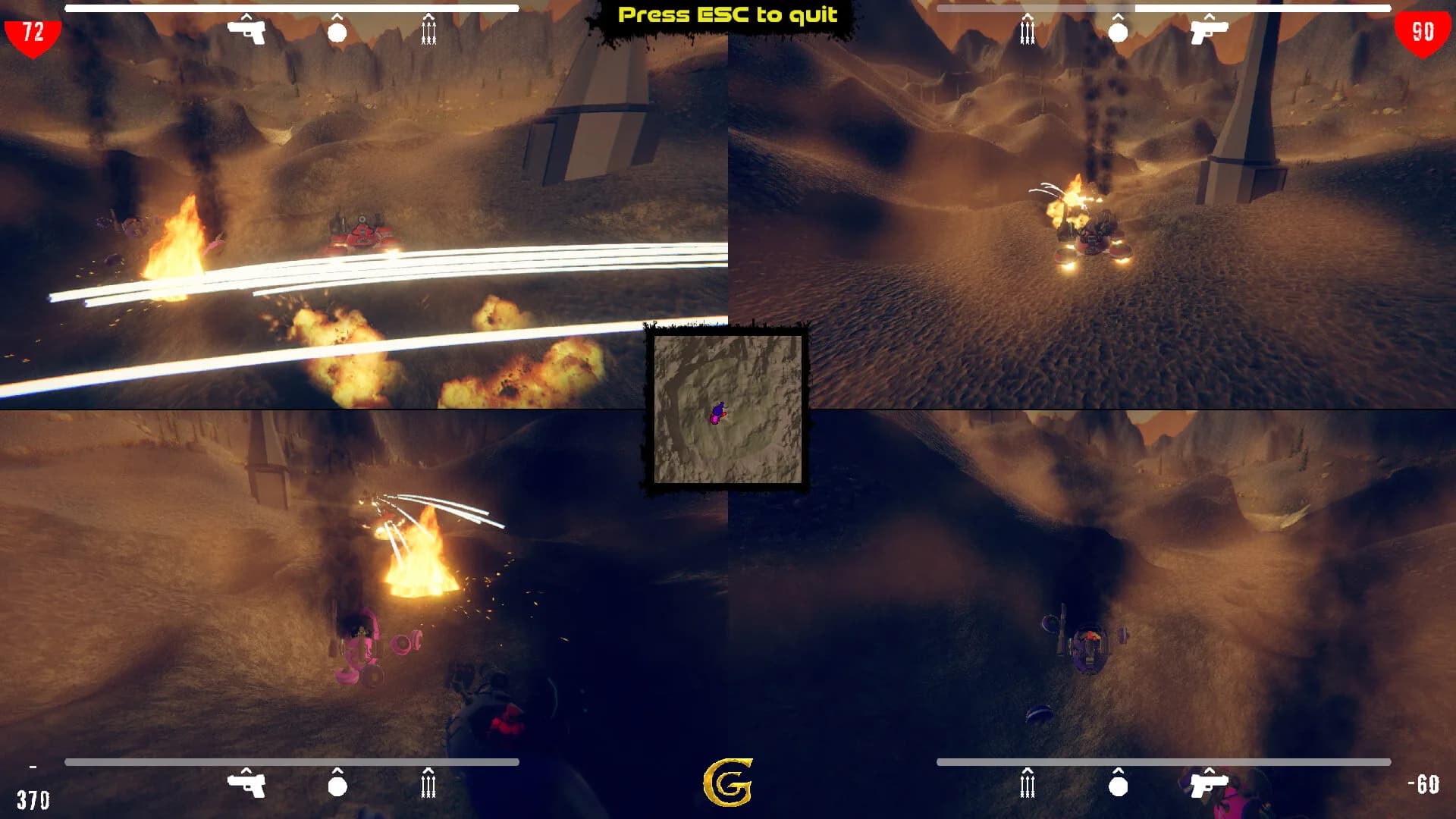 Personal Hover Attack Tanks görsel 5