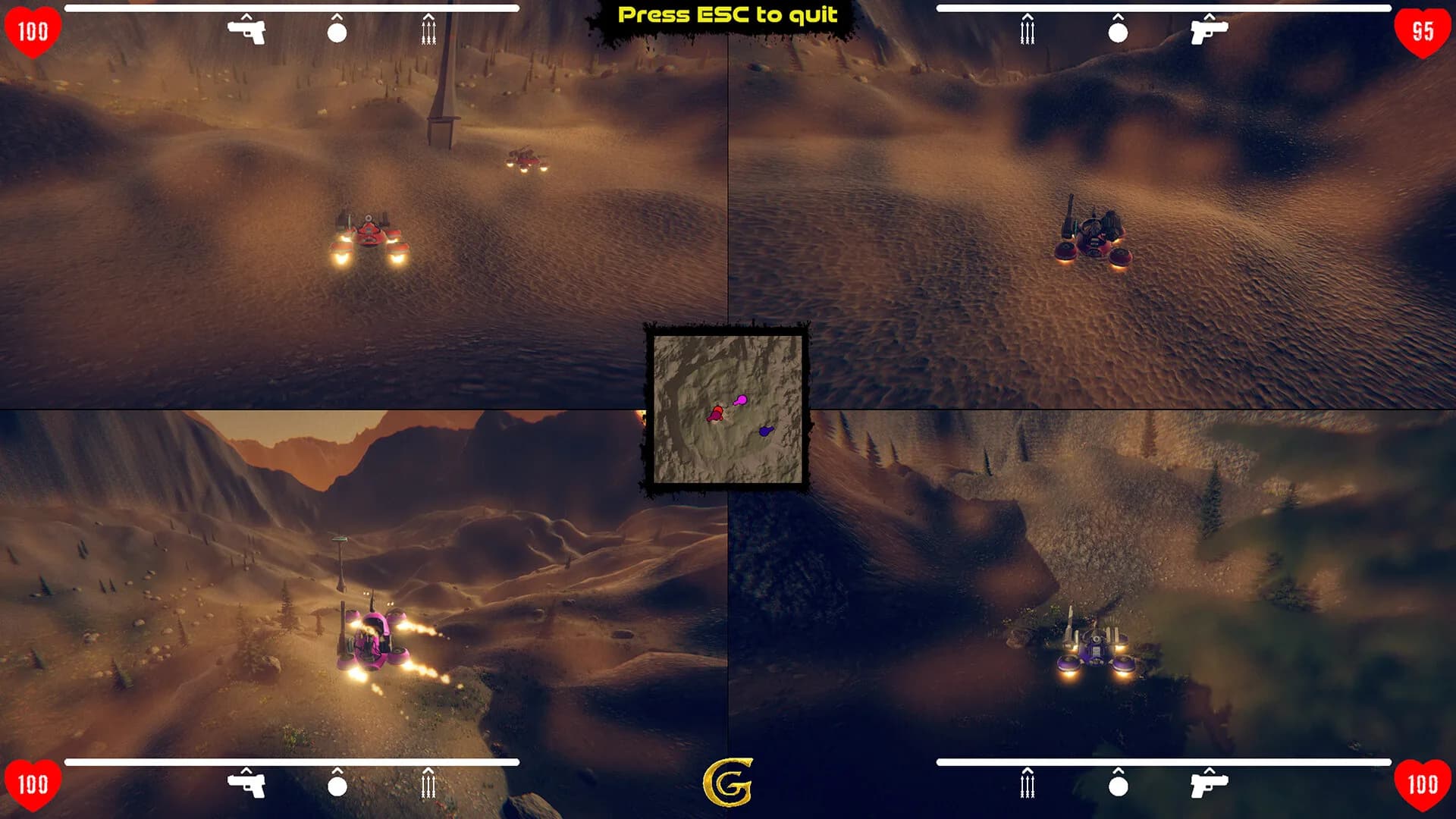 Personal Hover Attack Tanks görsel 6