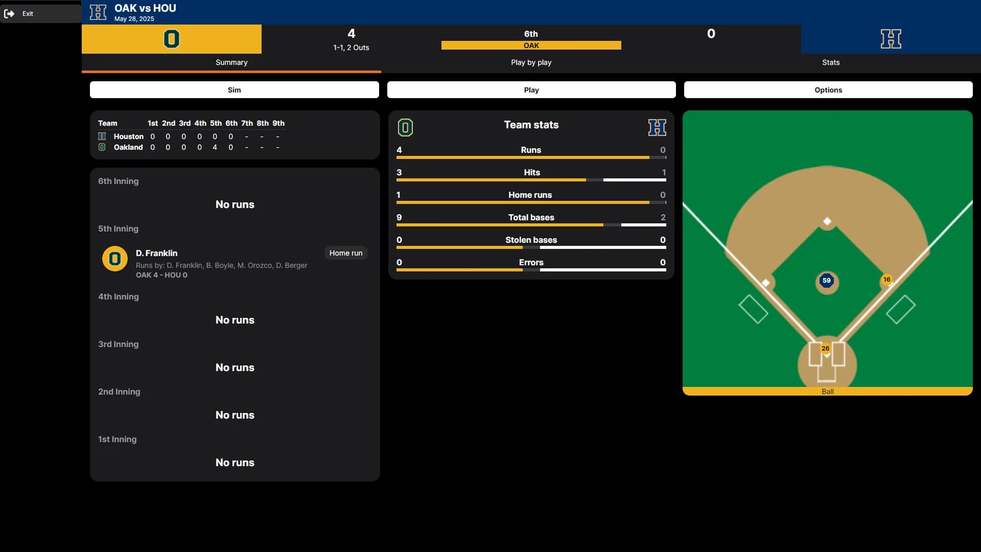 Baseball Legacy Manager 25 görsel 6