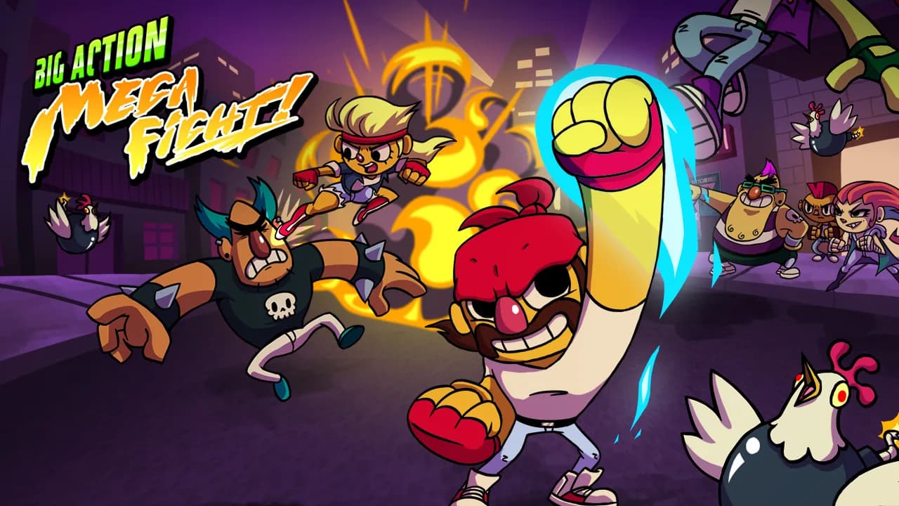 Big Action Mega Fight! görsel 2