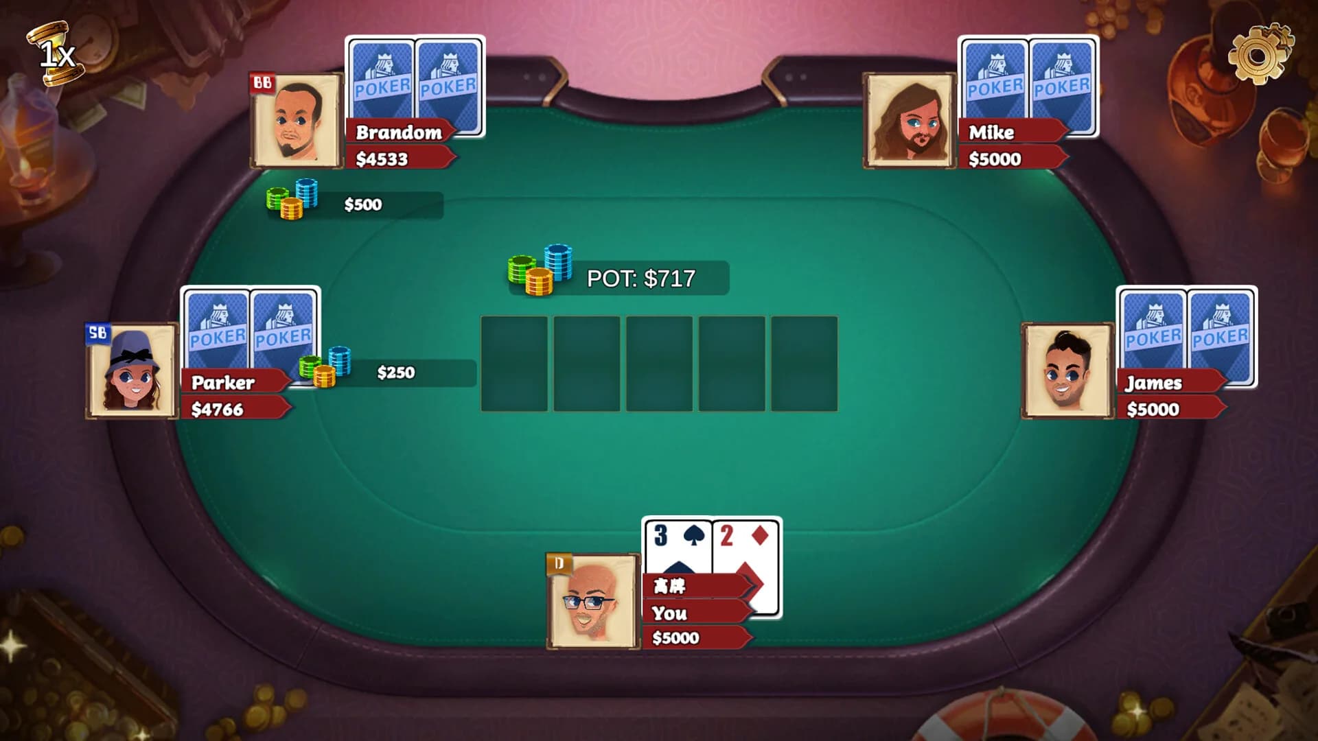 Texas HoldEm POKER görsel 2