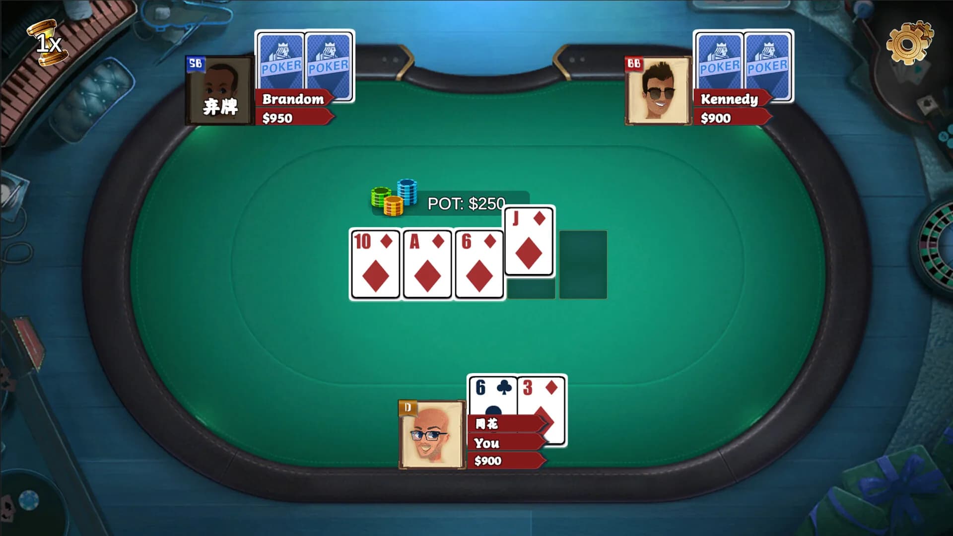 Texas HoldEm POKER görsel 5