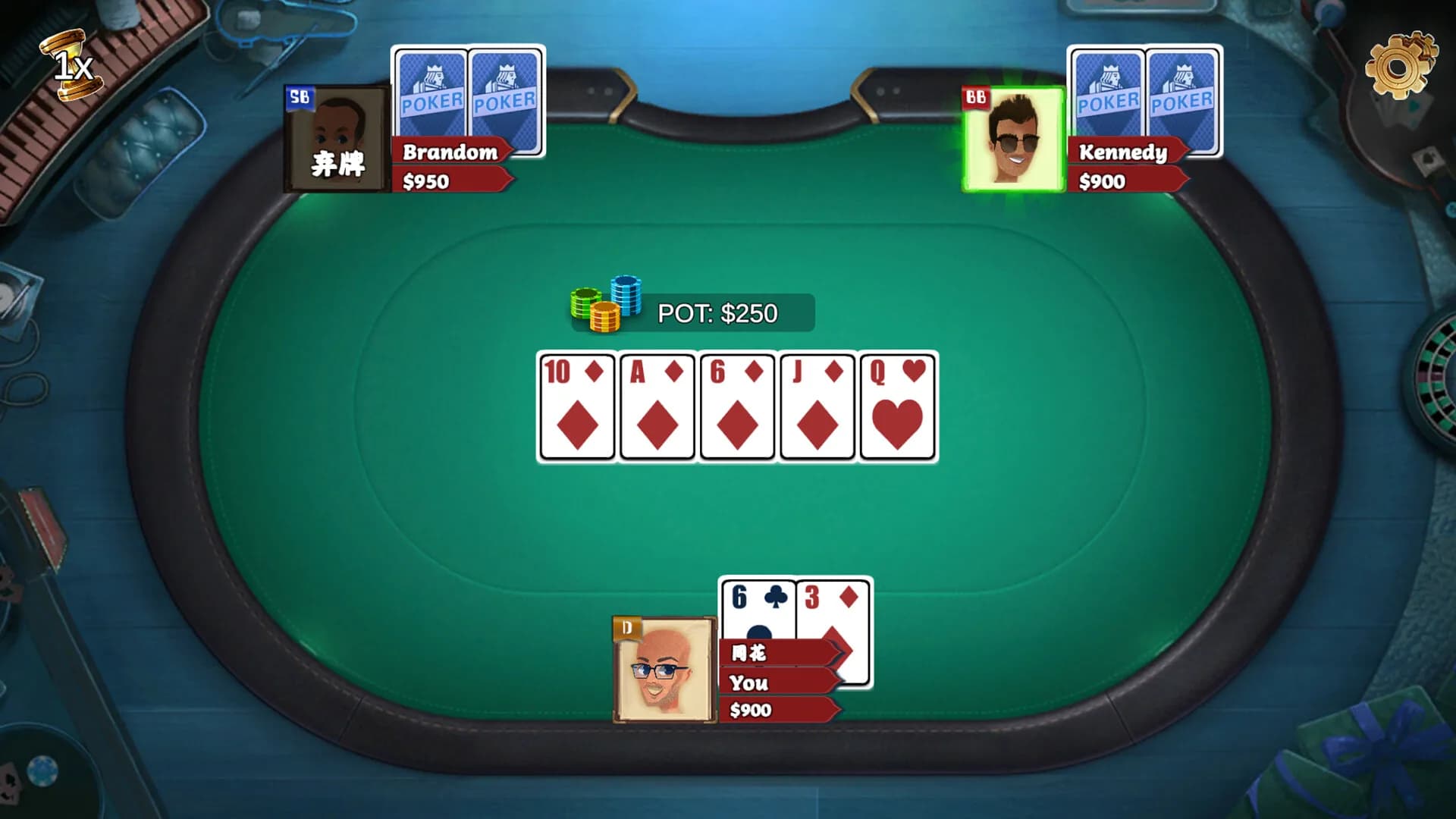 Texas HoldEm POKER görsel 6