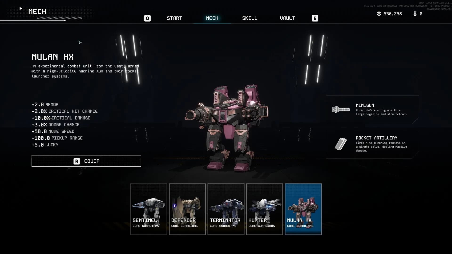 Iron Core: Mech Survivor görsel 10
