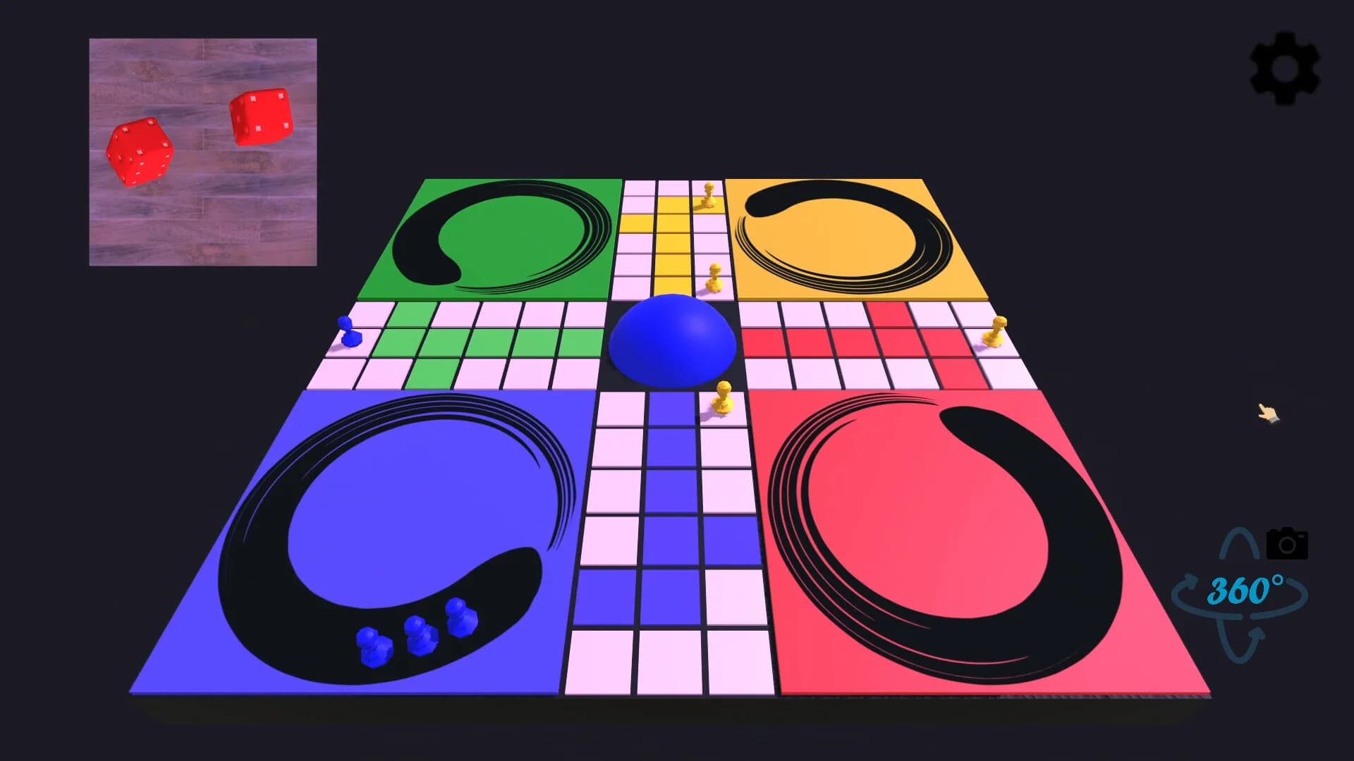 Dice Battle: 3D Board Game görsel 2
