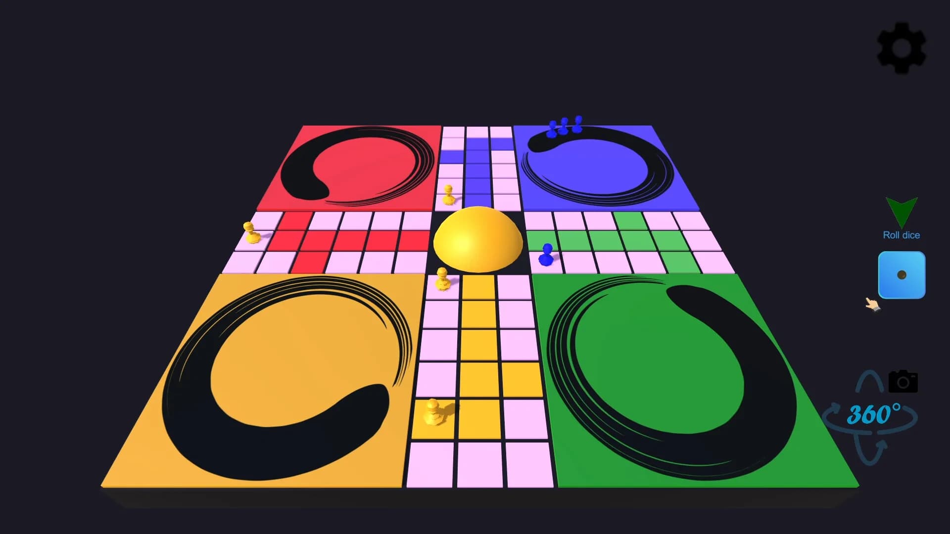 Dice Battle: 3D Board Game görsel 5