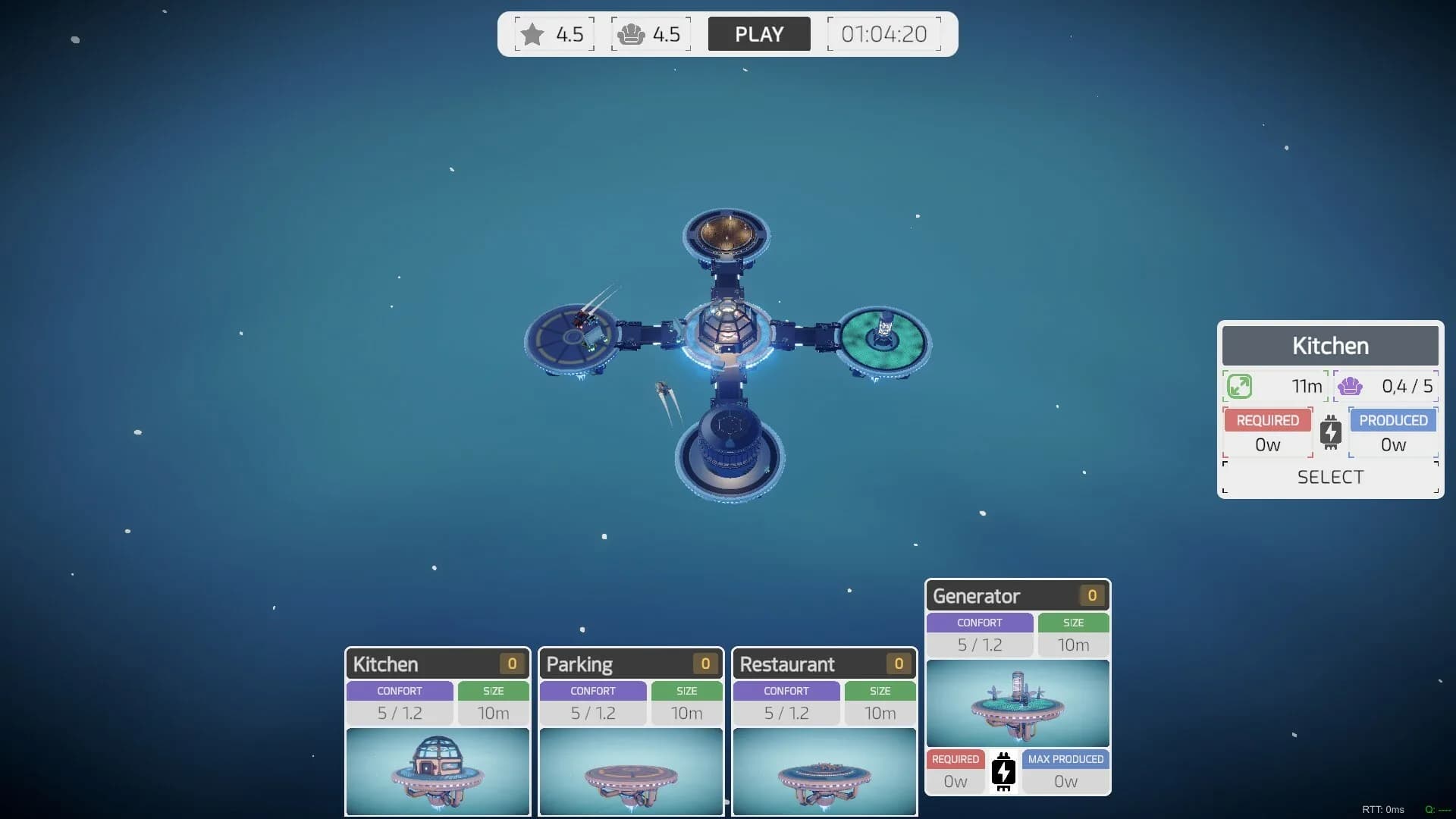 Space Restaurant görsel 2